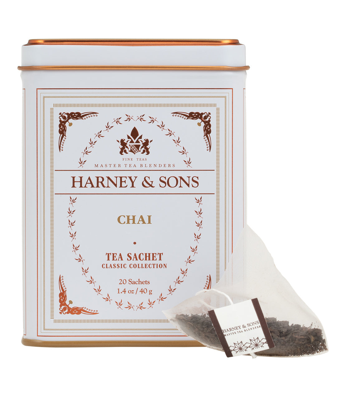 Harney & Sons Chai, Classic Tin of 20 Sachets