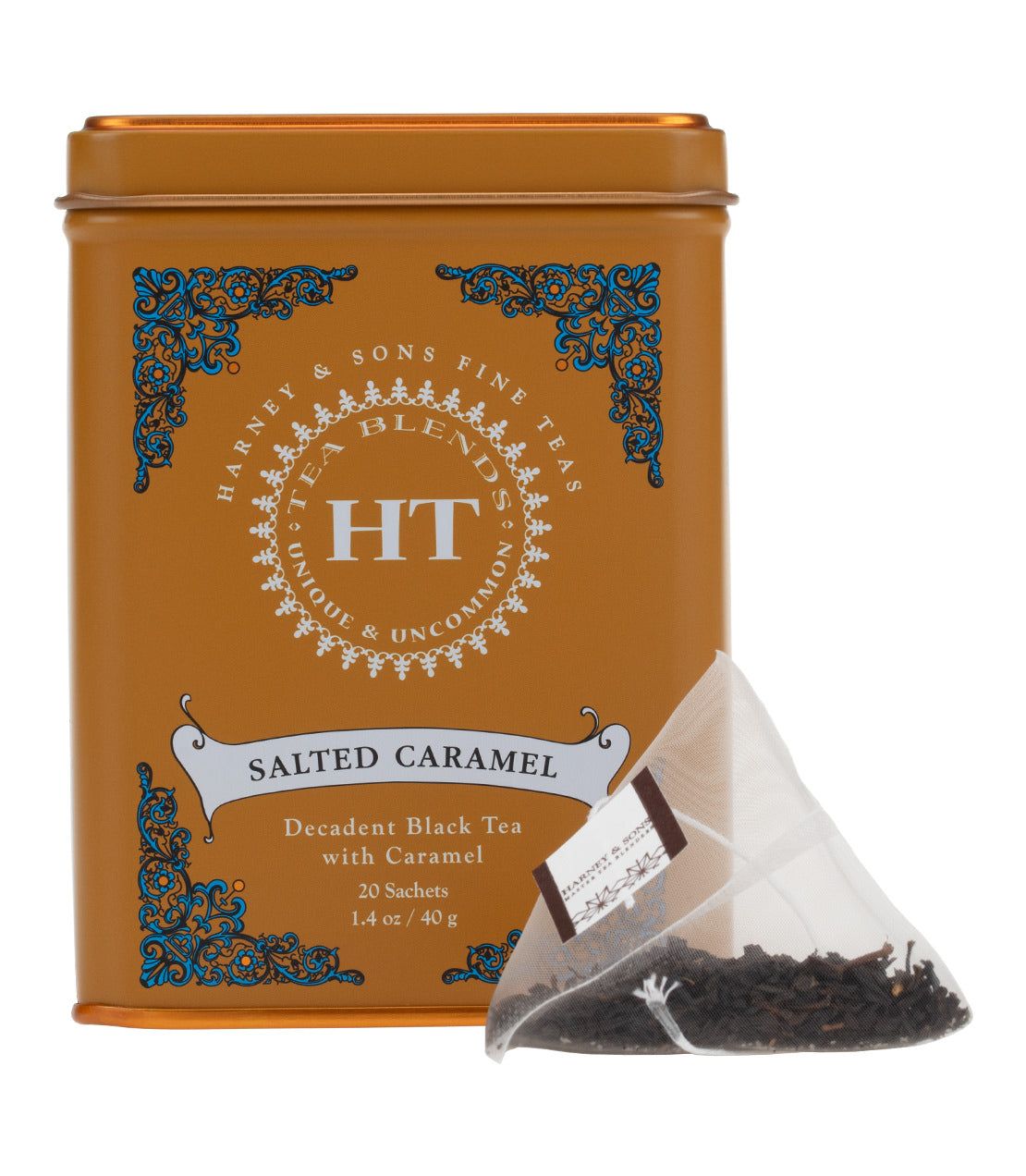 Harney & Sons Salted Caramel, HT Tin of 20 Sachets