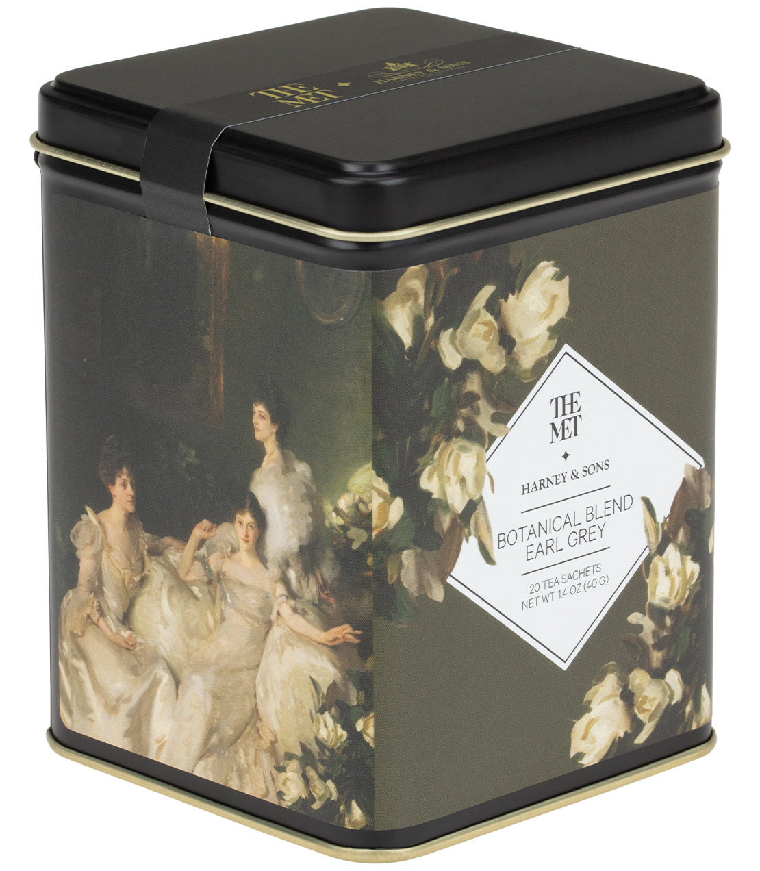 Harney & Sons Botanical Blend Earl Grey, Tin of 20 Sachets