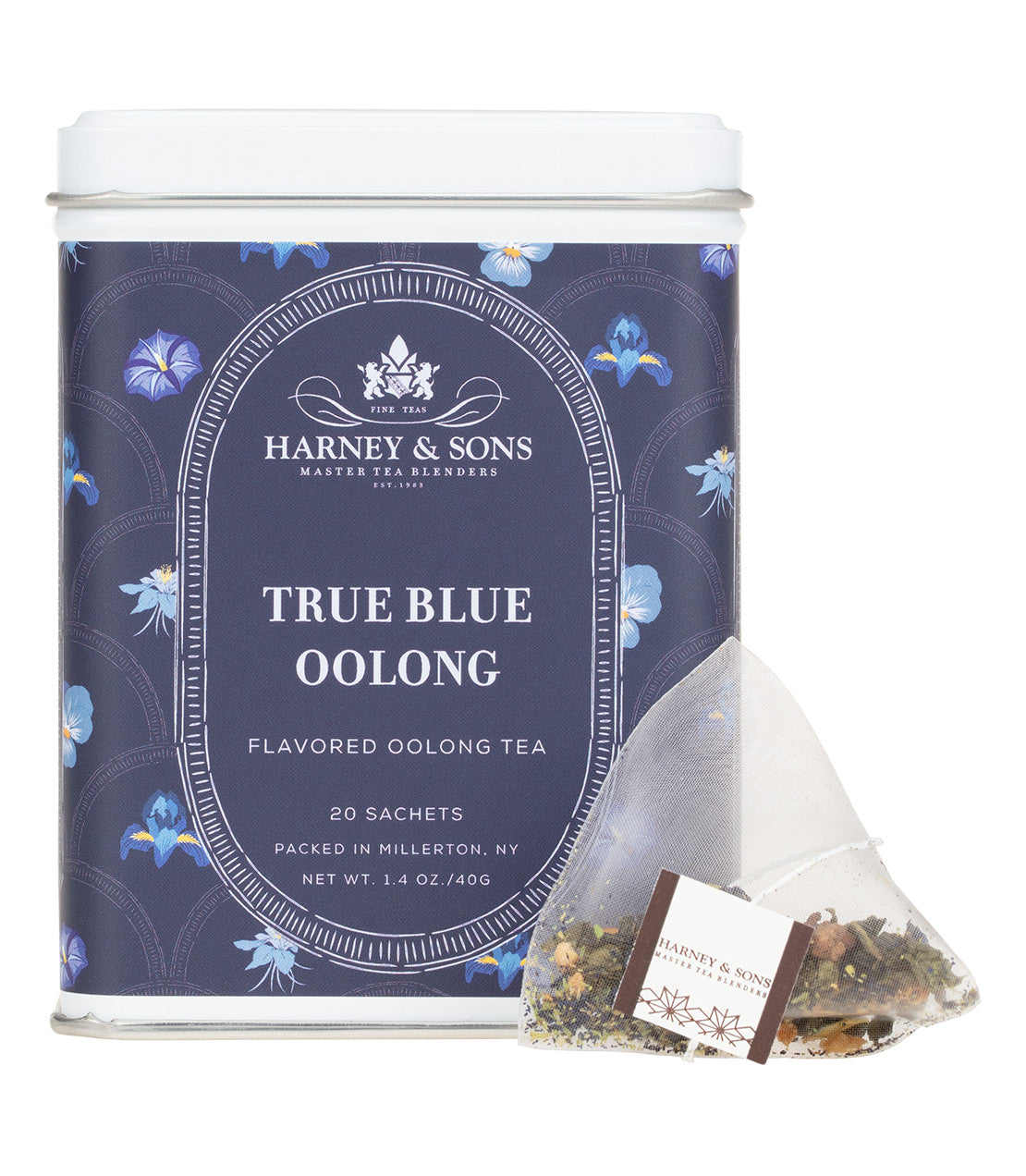 Harney & Sons True Blue Oolong, Tin of 20 Sachets
