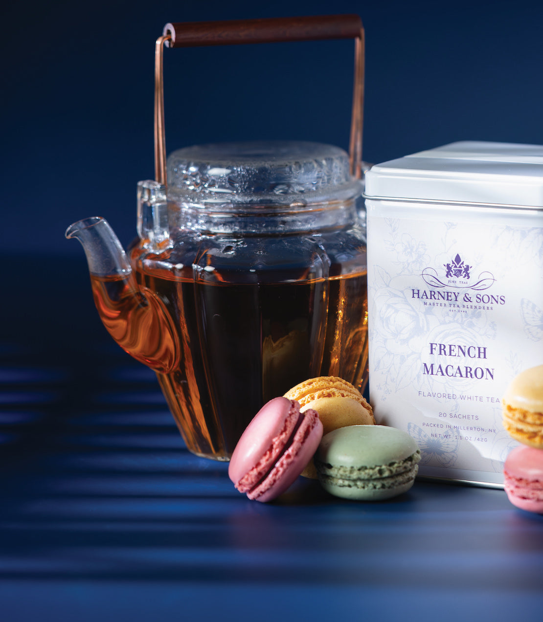 Harney & Sons French Macaron, Tin of 20 Sachets