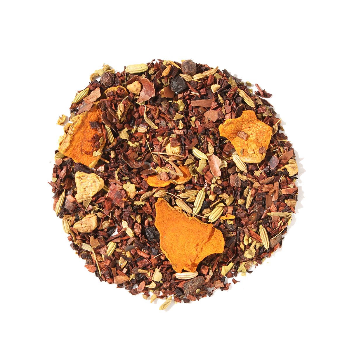 Plum Deluxe Golden Cacao Herbal Tea (Turmeric - Chocolate)
