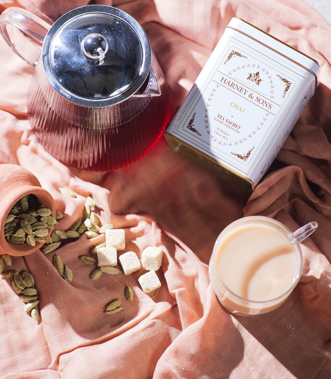 Harney & Sons Chai, Classic Tin of 20 Sachets