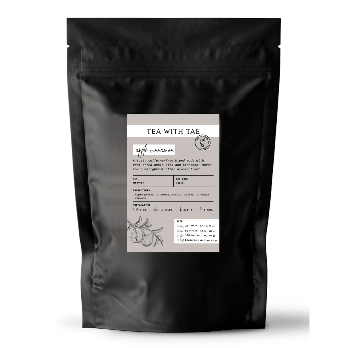Tea with Tae Apple Cinnamon Pouch