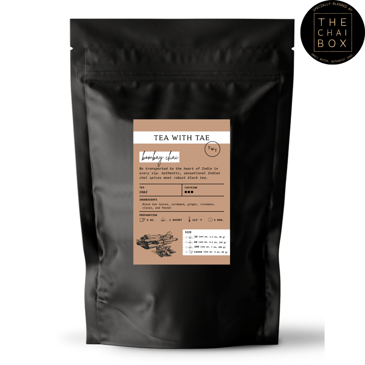 Tea with Tae Bombay Chai Pouch