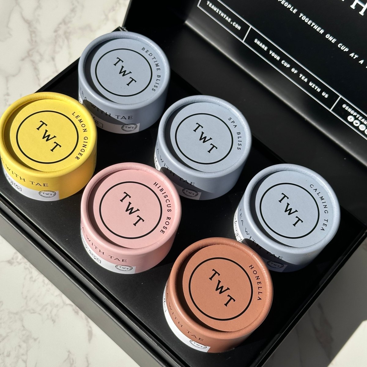 Tea with Tae Caffeine Free Tea Bento Box