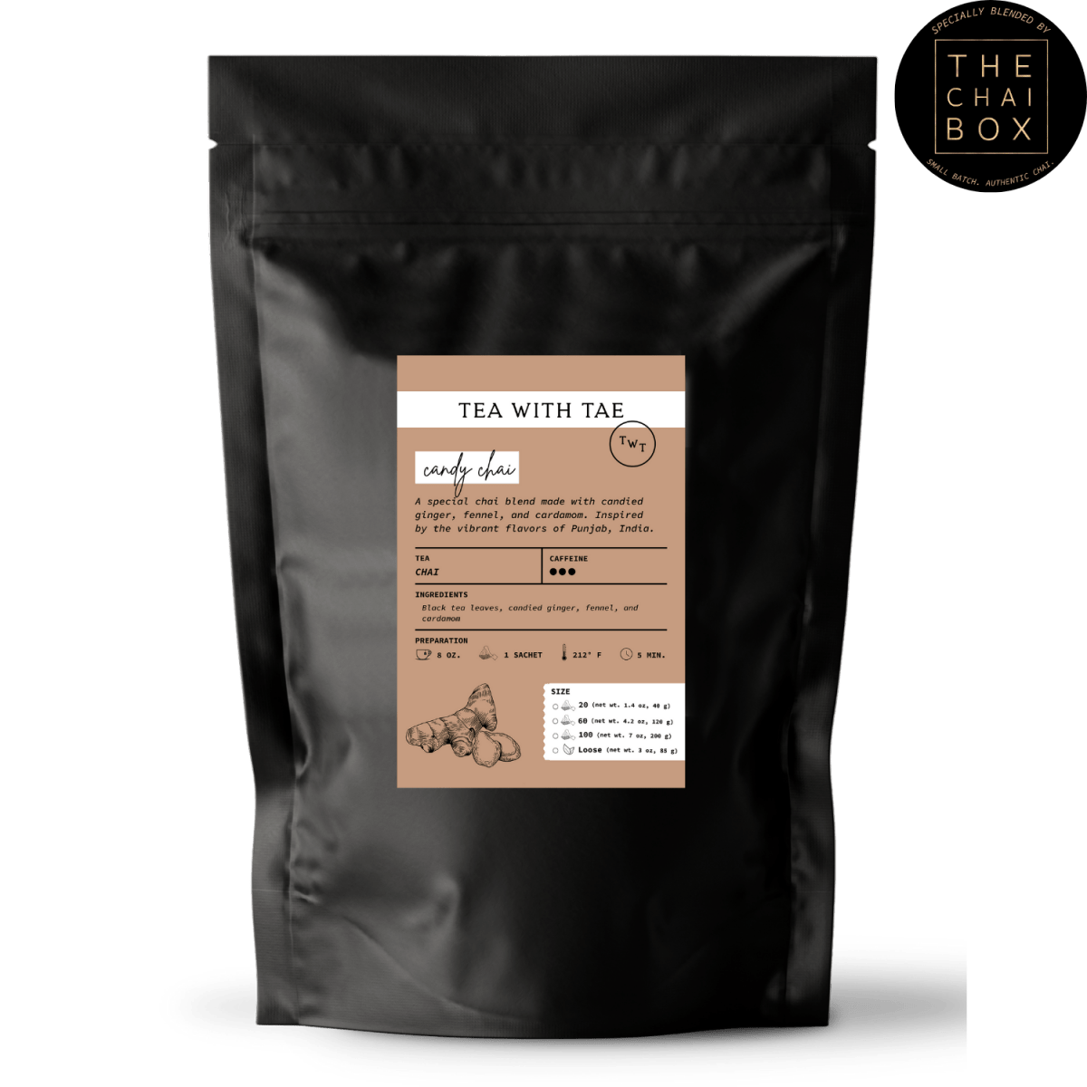 Tea with Tae Candy Chai Pouch