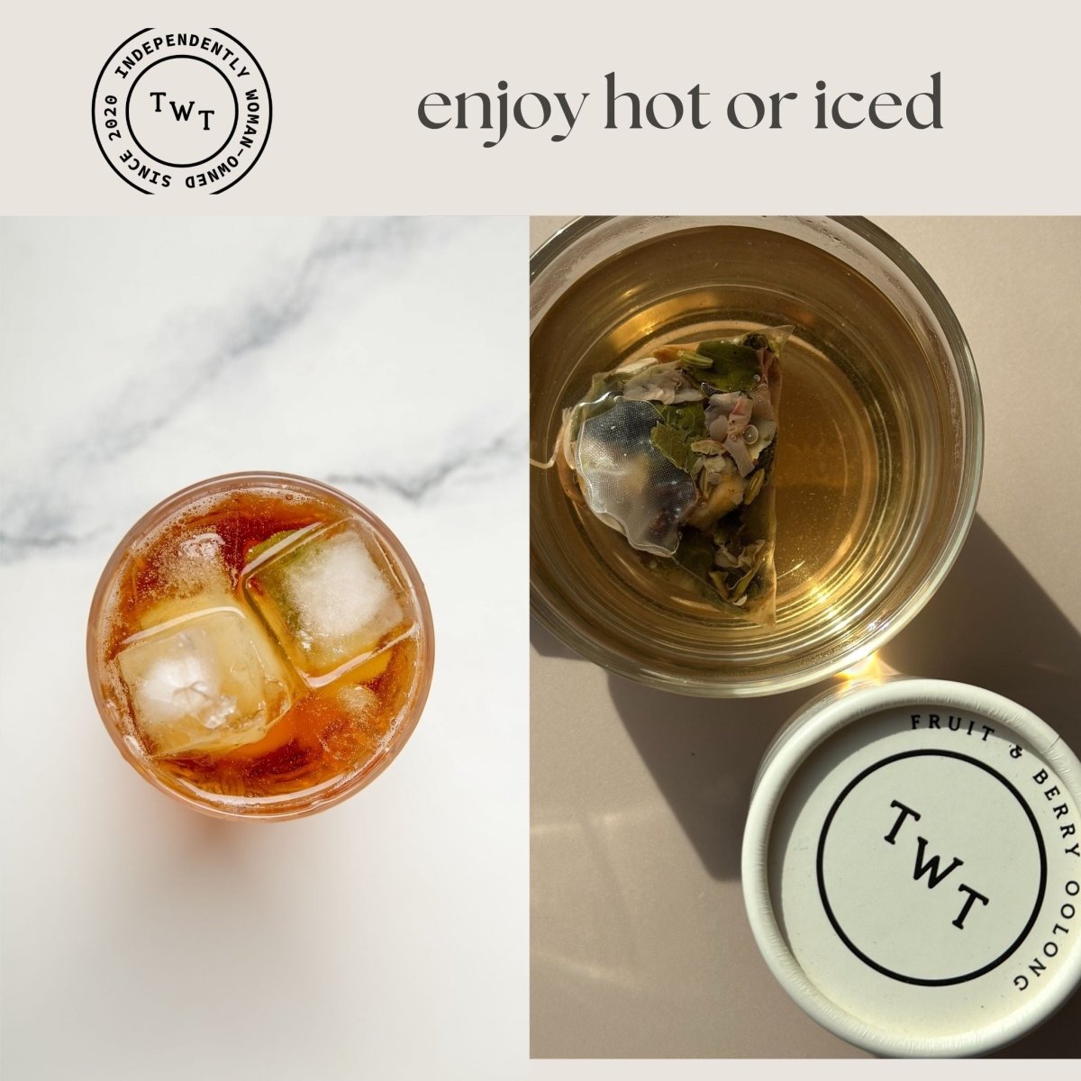 Tea with Tae Fruit & Berry Oolong Mini Tea Tube (5 tea bags)