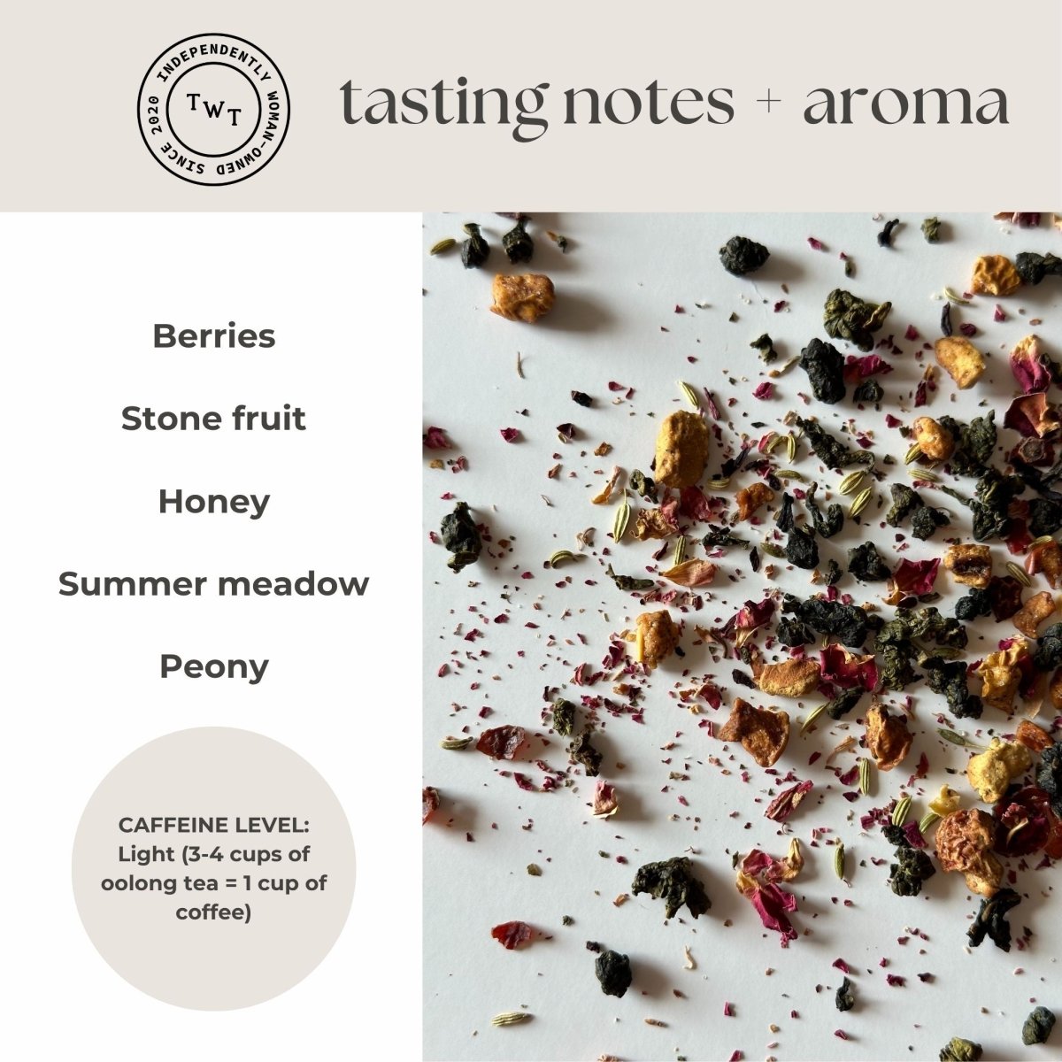 Tea with Tae Fruit & Berry Oolong Mini Tea Tube (5 tea bags)