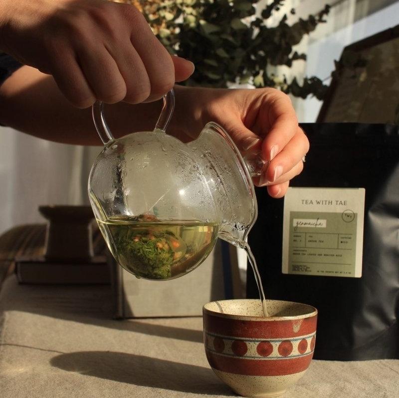 Tea with Tae Genmaicha (Traditional Japanese Green Tea) Pouch