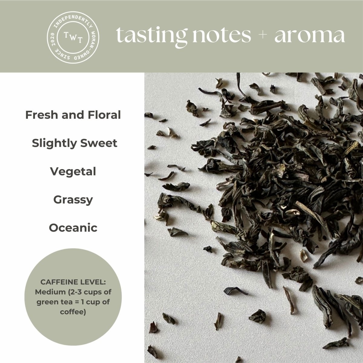 Tea with Tae Jasmine Green Tea Mini Tea Tube (5 tea bags)