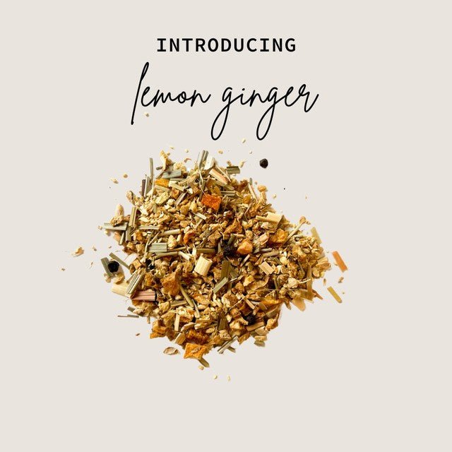 Tea with Tae Lemon Ginger Mini Tea Tube (5 tea bags)