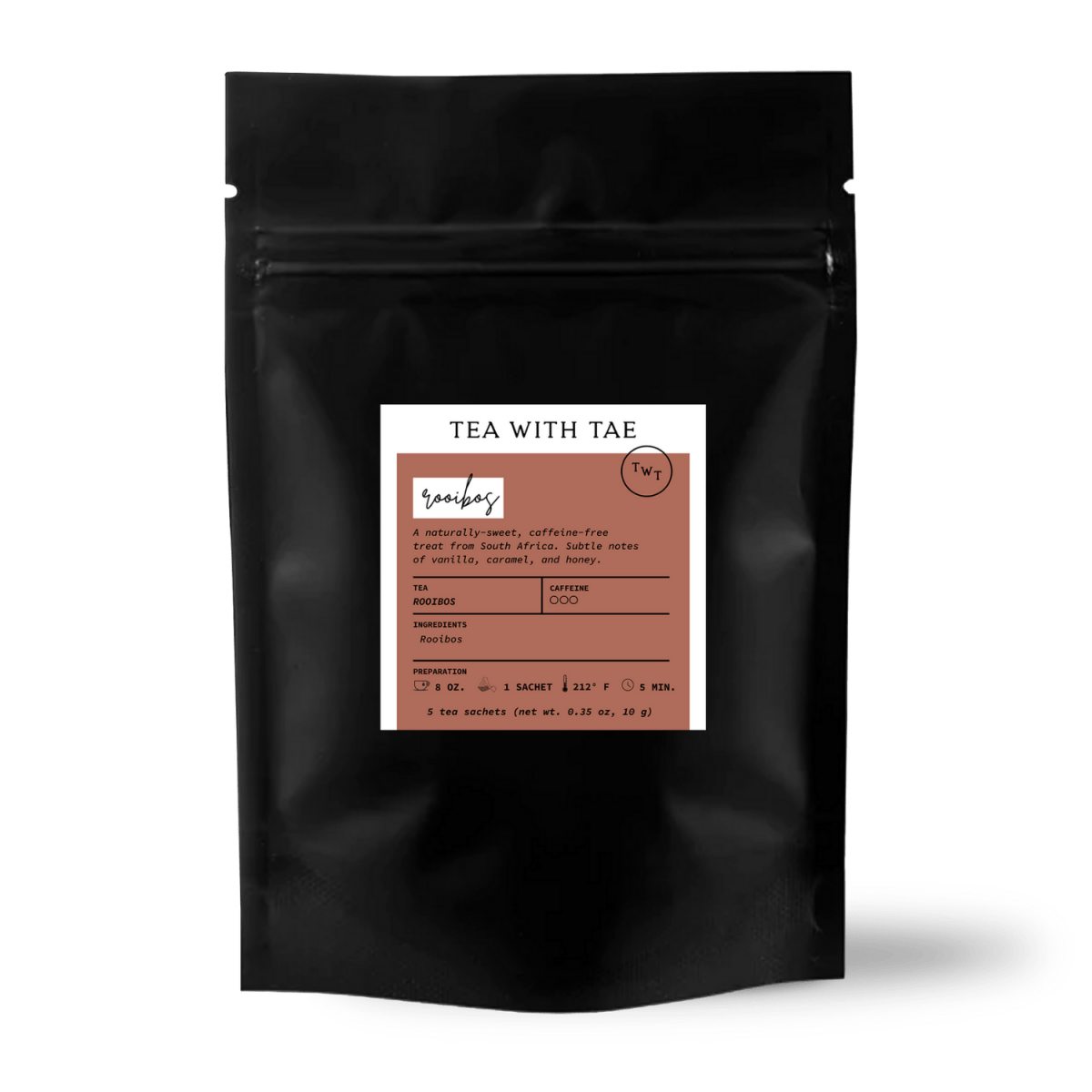 Tea with Tae Rooibos 5ct. Pouch