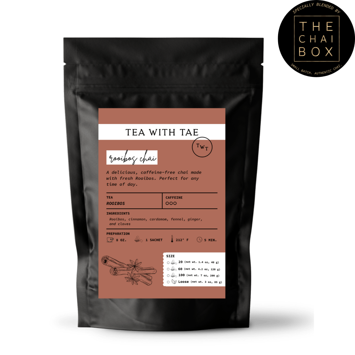 Tea with Tae Rooibos Chai Pouch