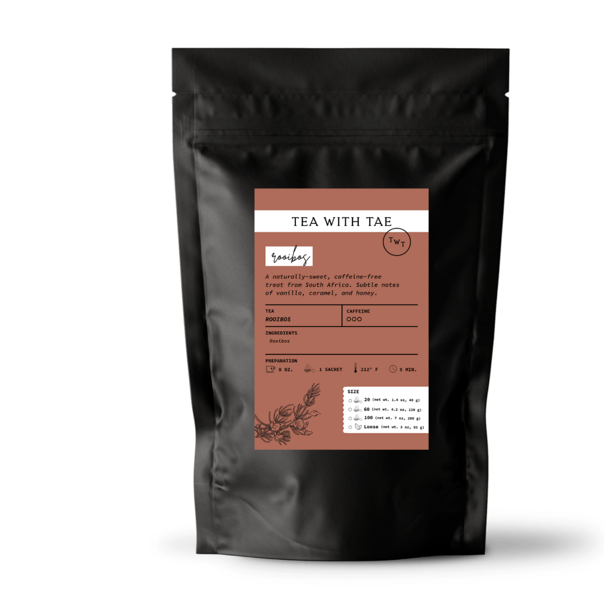 Tea with Tae Rooibos Pouch