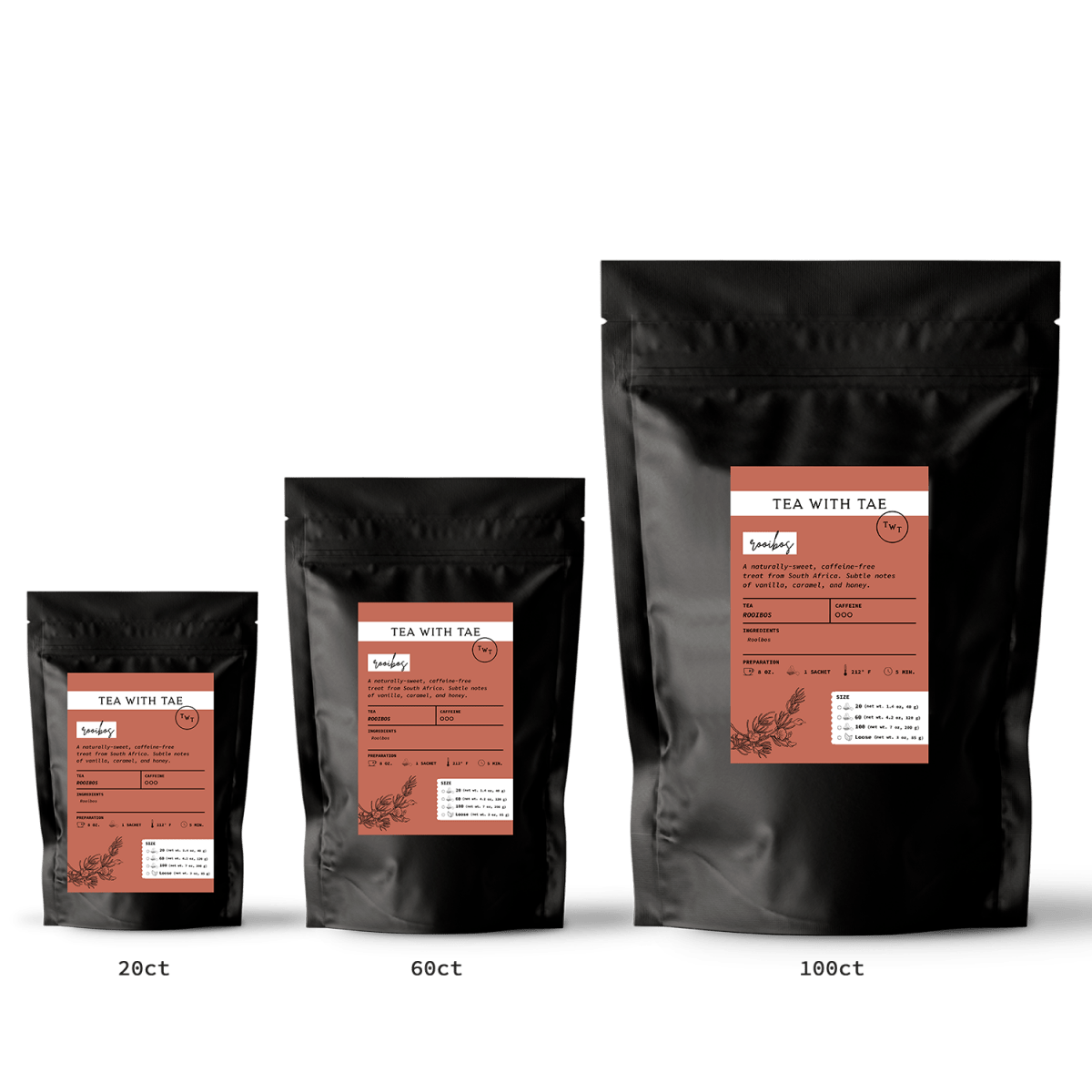 Tea with Tae Rooibos Pouch