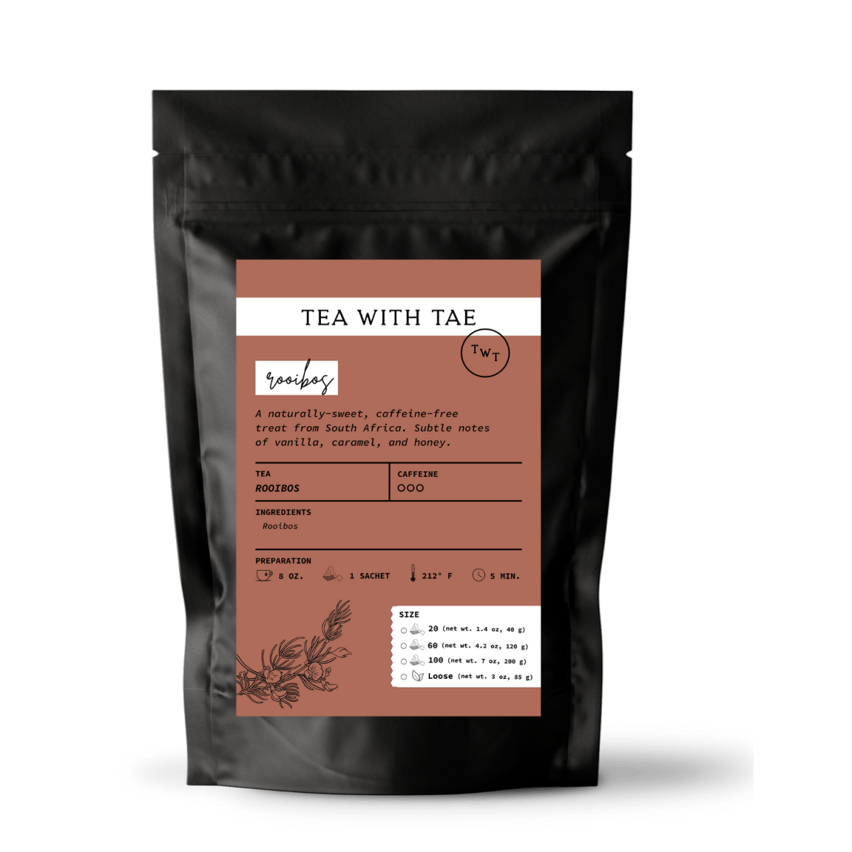Tea with Tae Rooibos Pouch