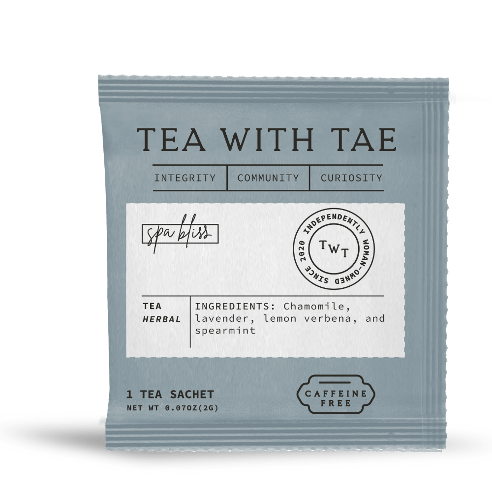Tea with Tae Spa Bliss 50 ct. Overwrap Bag
