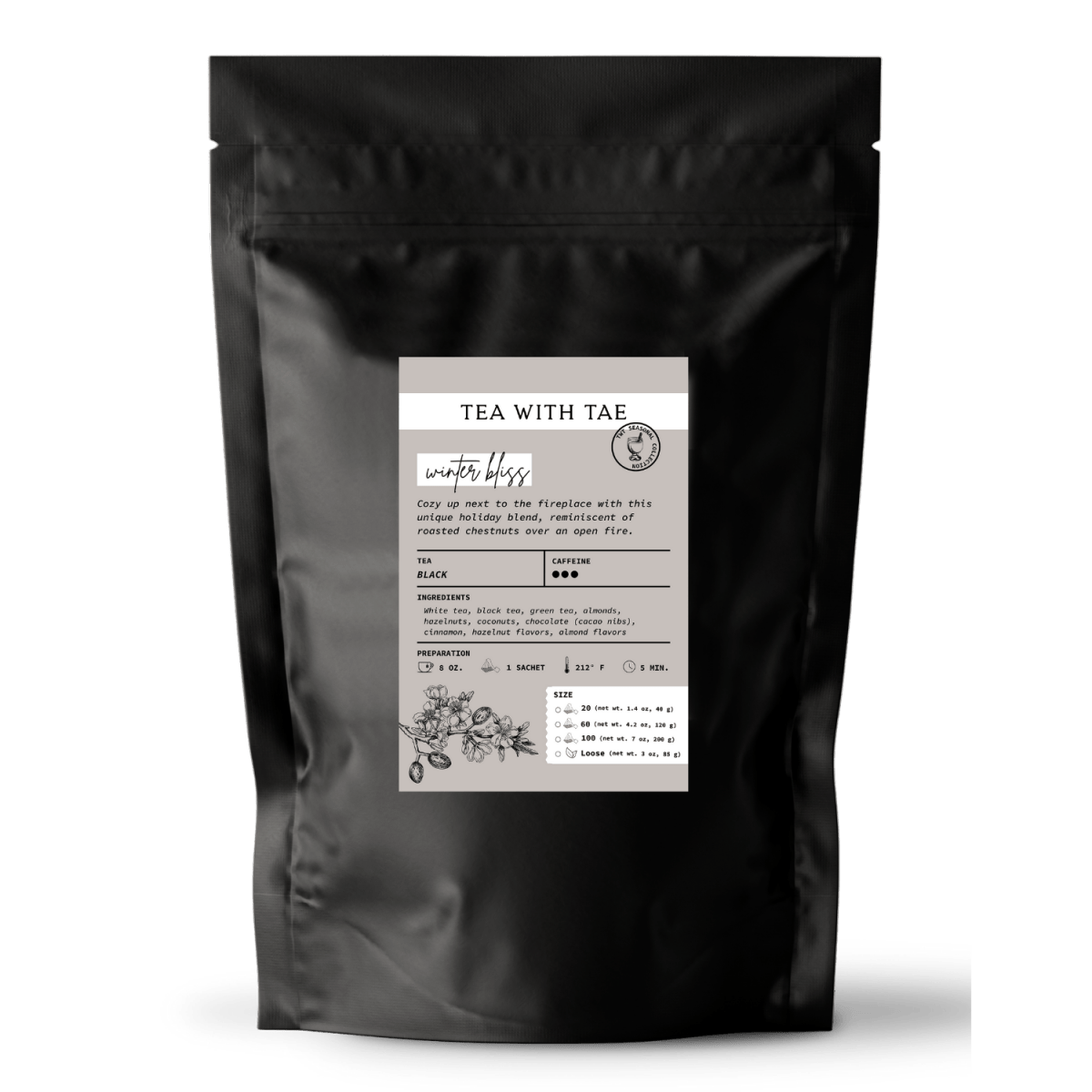 Tea with Tae Winter Bliss Pouch