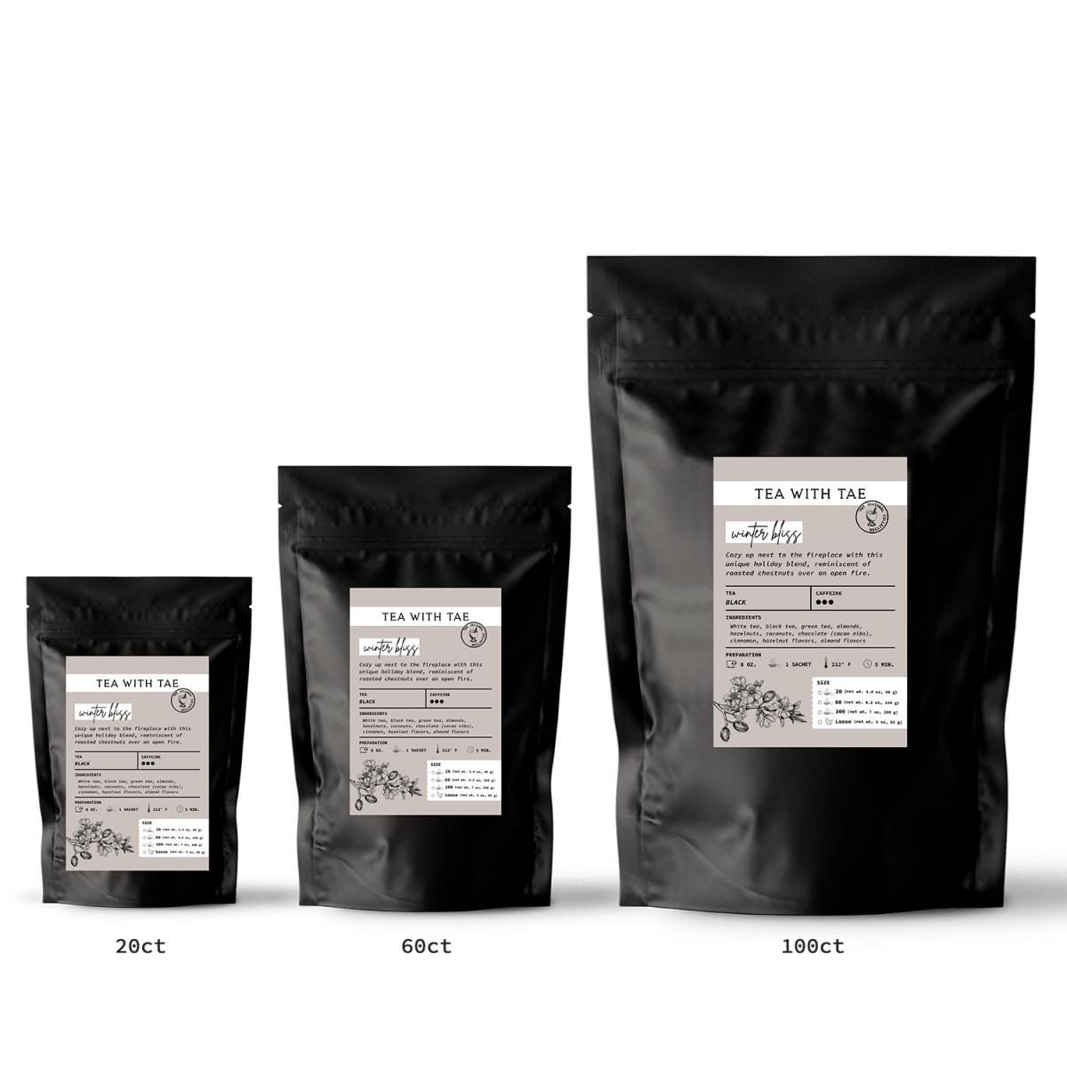 Tea with Tae Winter Bliss Pouch