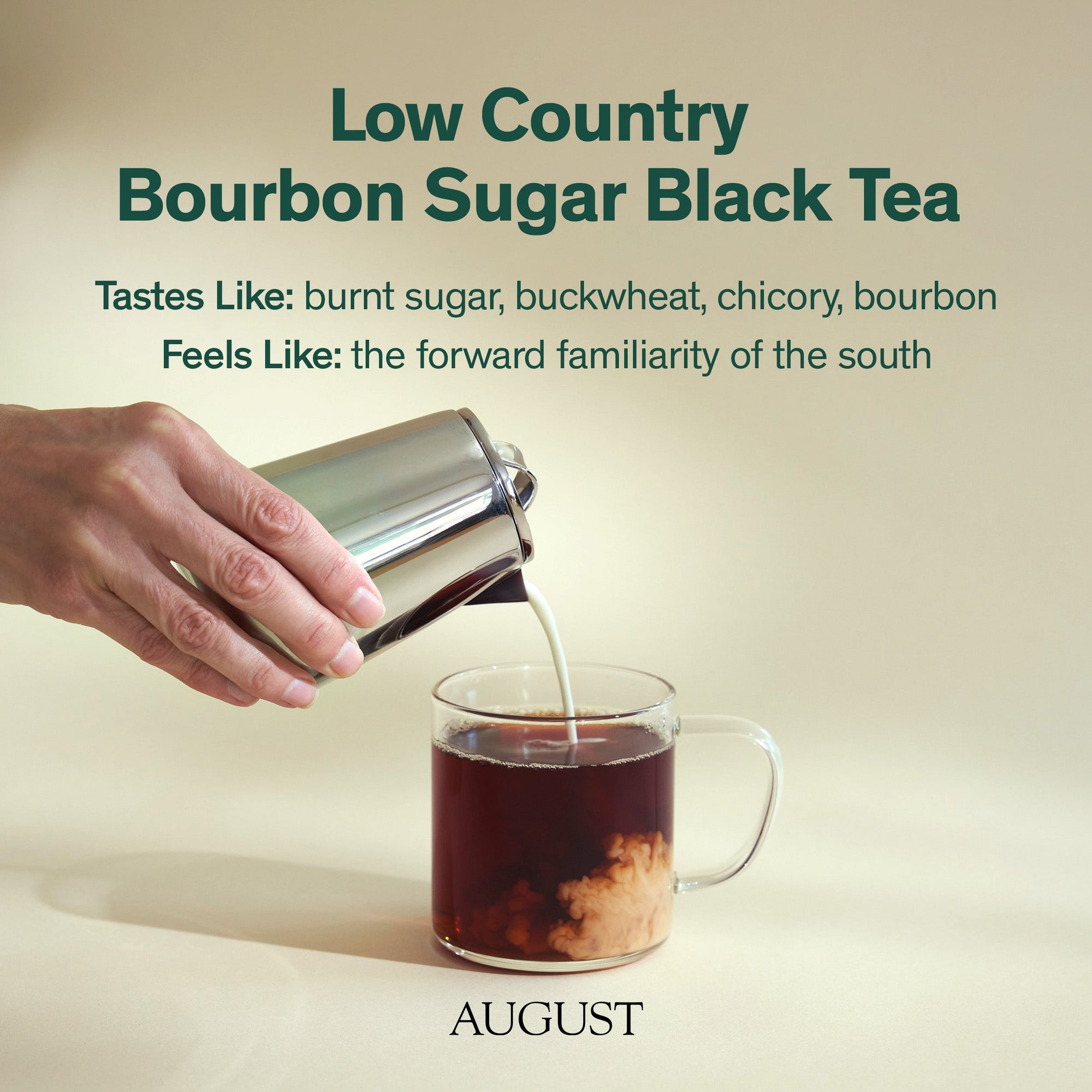 August Low Country - Bourbon Sugar Black Tea