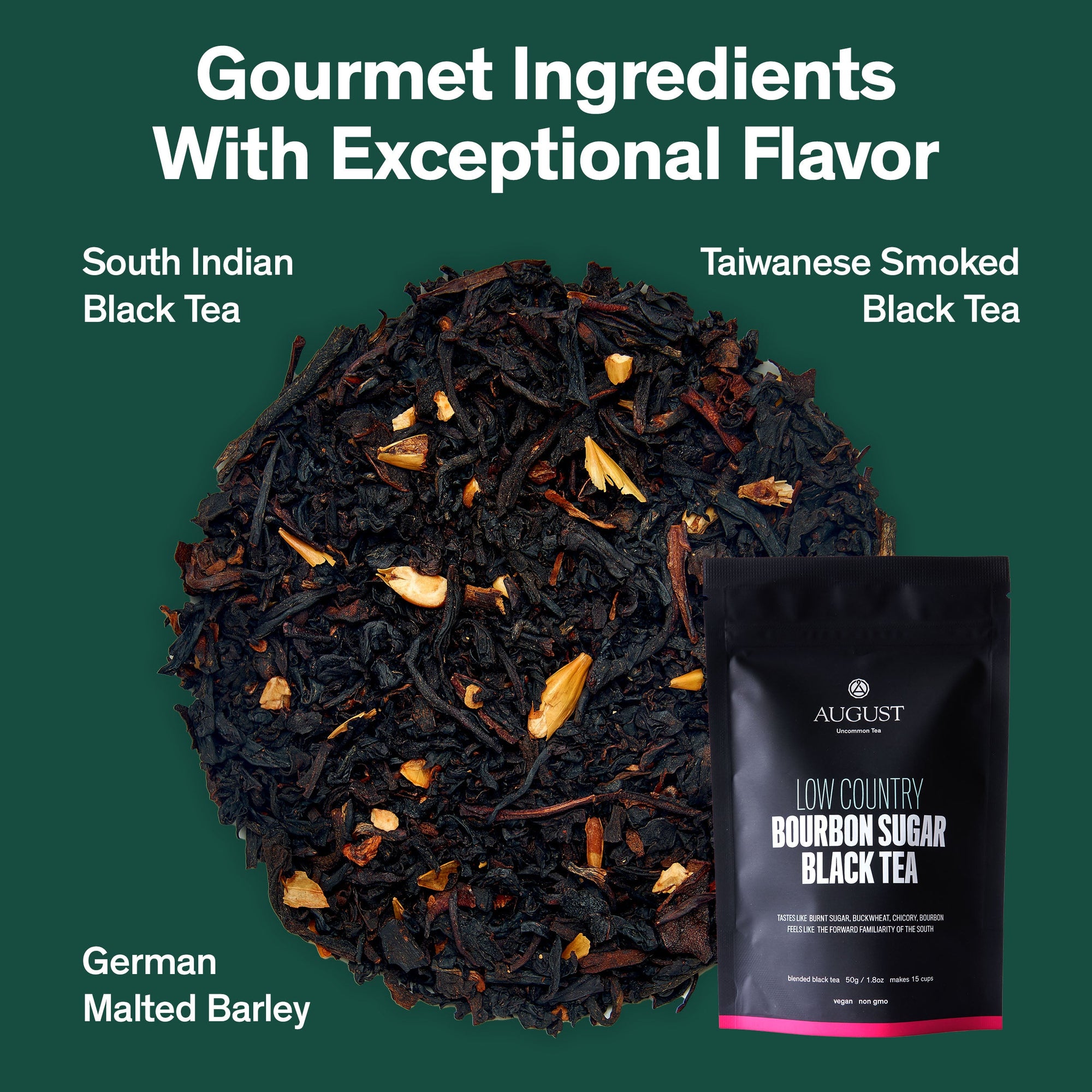 August Low Country - Bourbon Sugar Black Tea