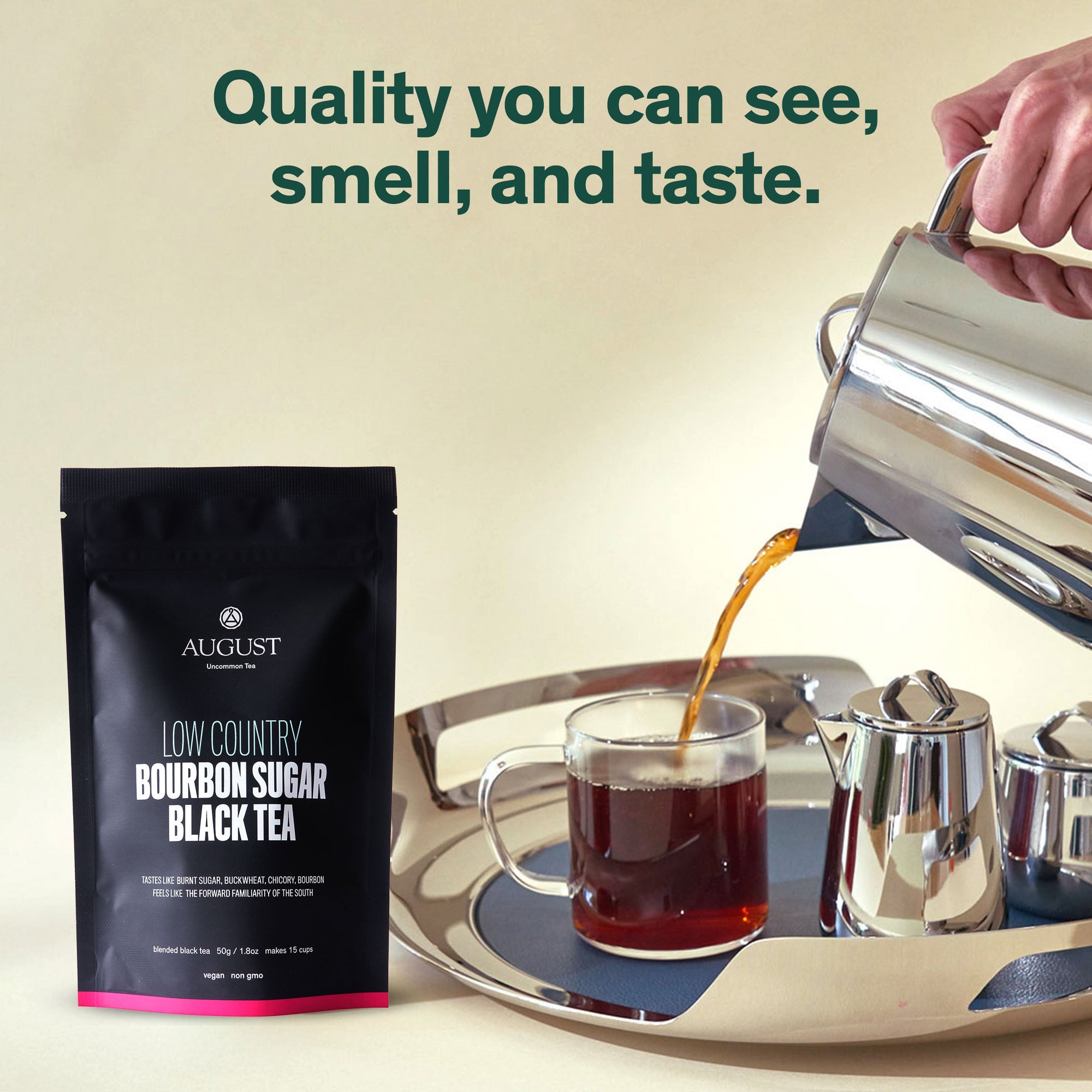 August Low Country - Bourbon Sugar Black Tea