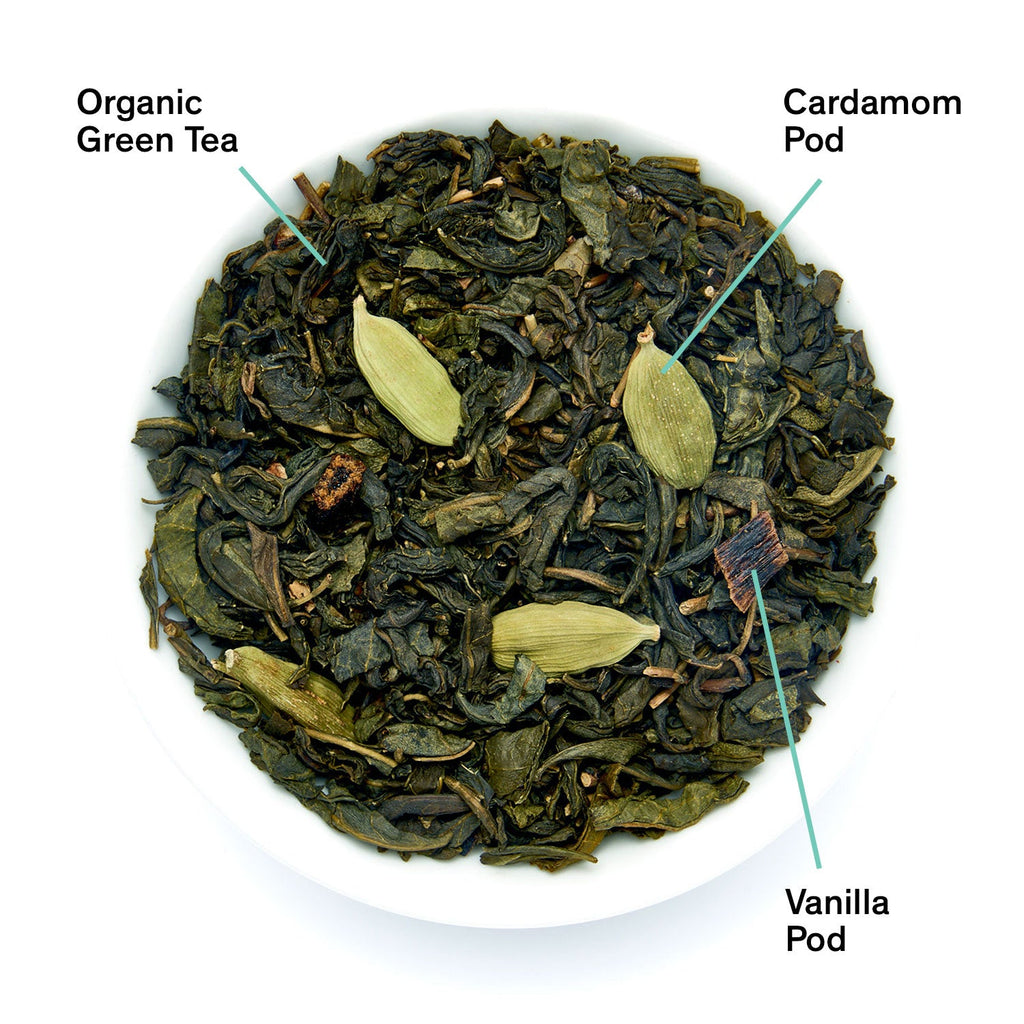 August Combray - Vanilla Cardamom Green Tea