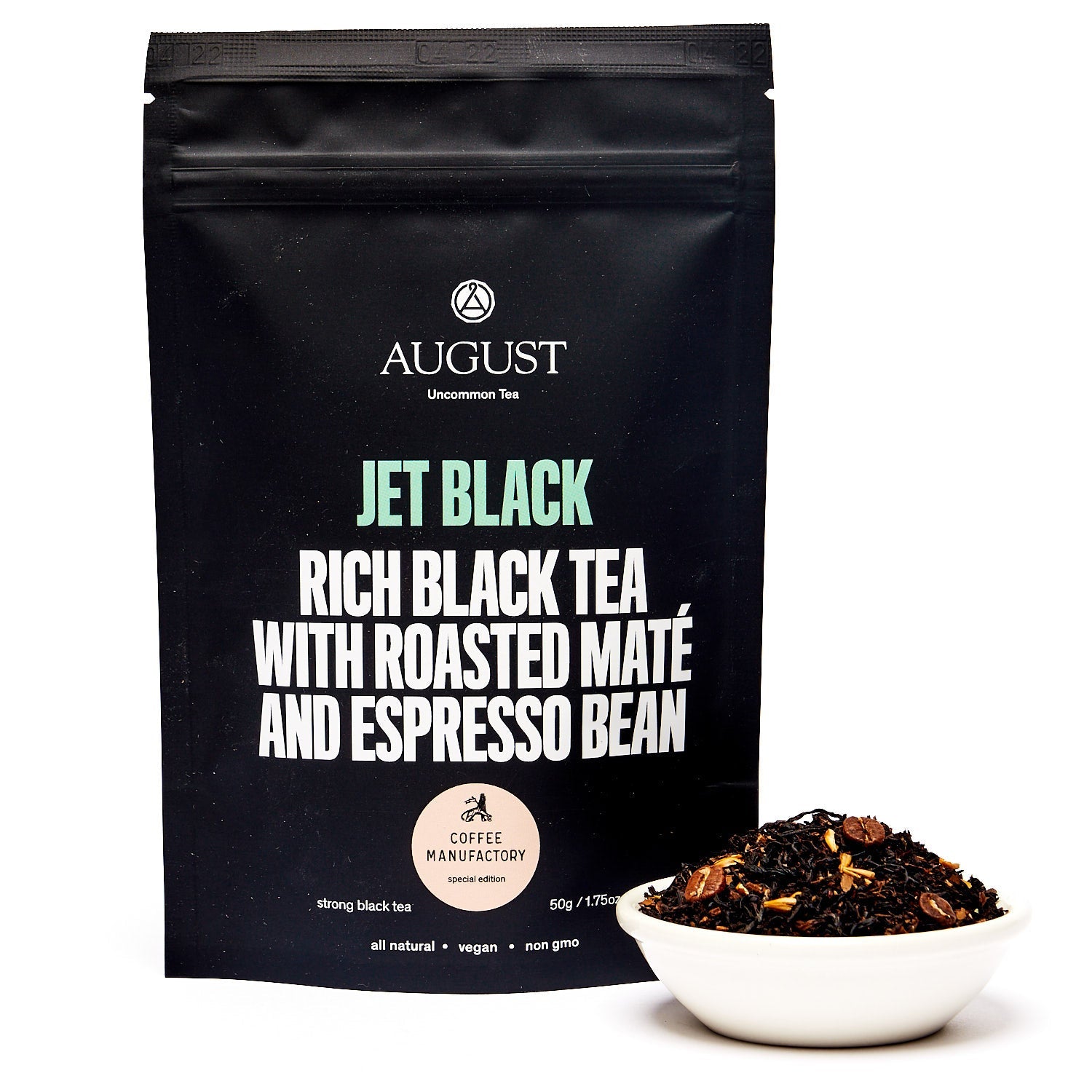 August Jet Black - Roasty Coffee Black Tea