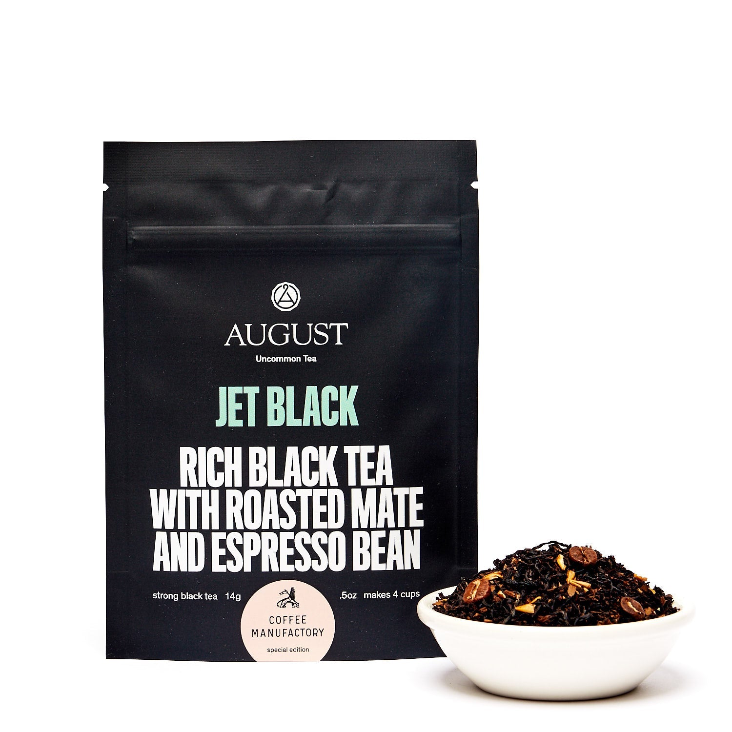 August Jet Black - Roasty Coffee Black Tea