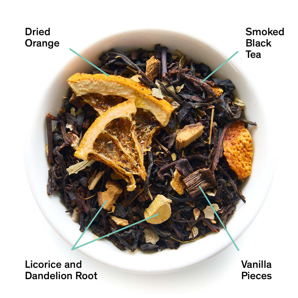 August Mood Indigo - Smoky Orange Vanilla Black tea