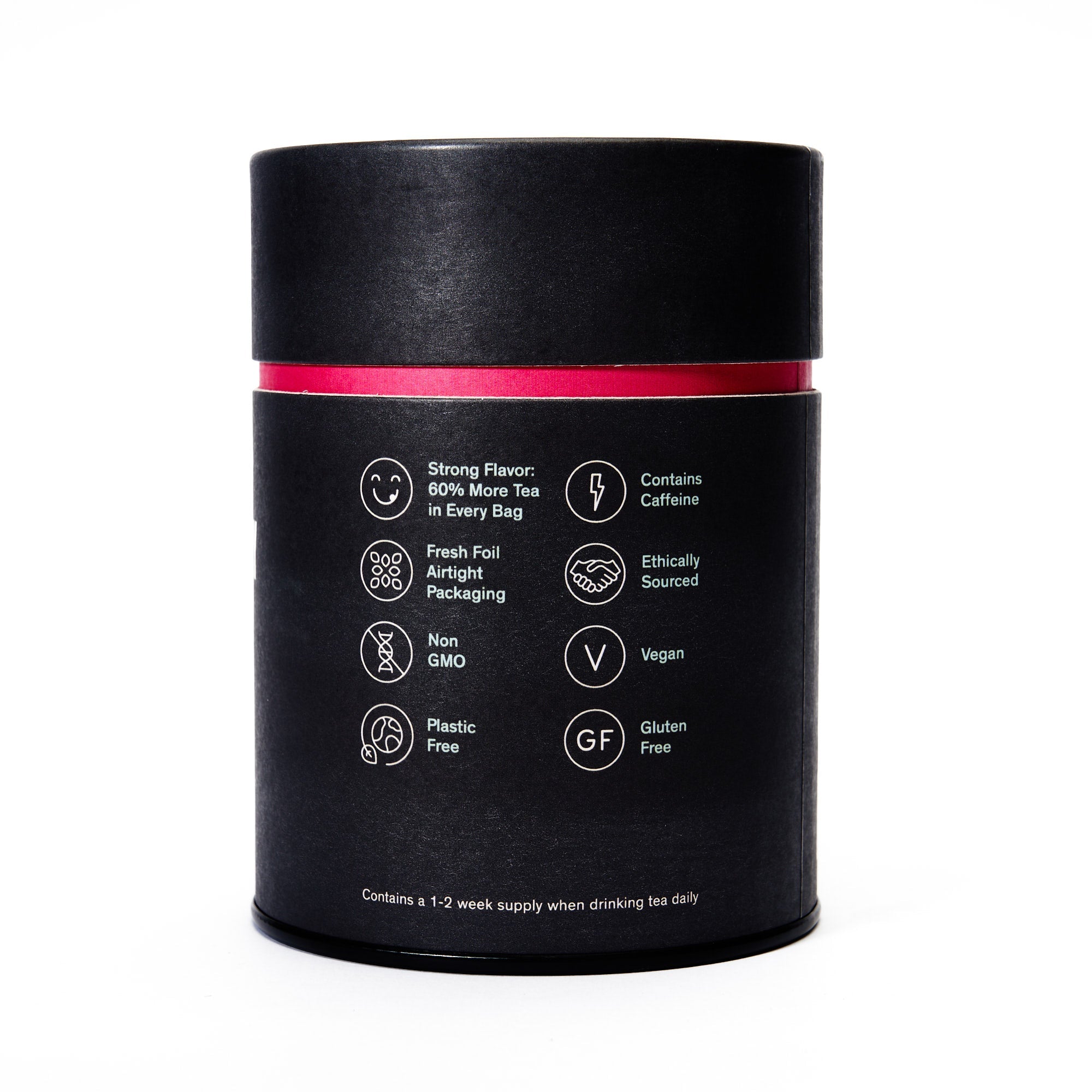 August Black Metallic - Violet Elderberry Black Tea (15 Tea Bags)
