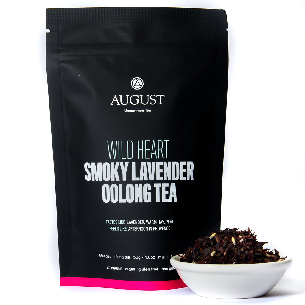 August Wild Heart - Smoky Lavender Oolong Tea