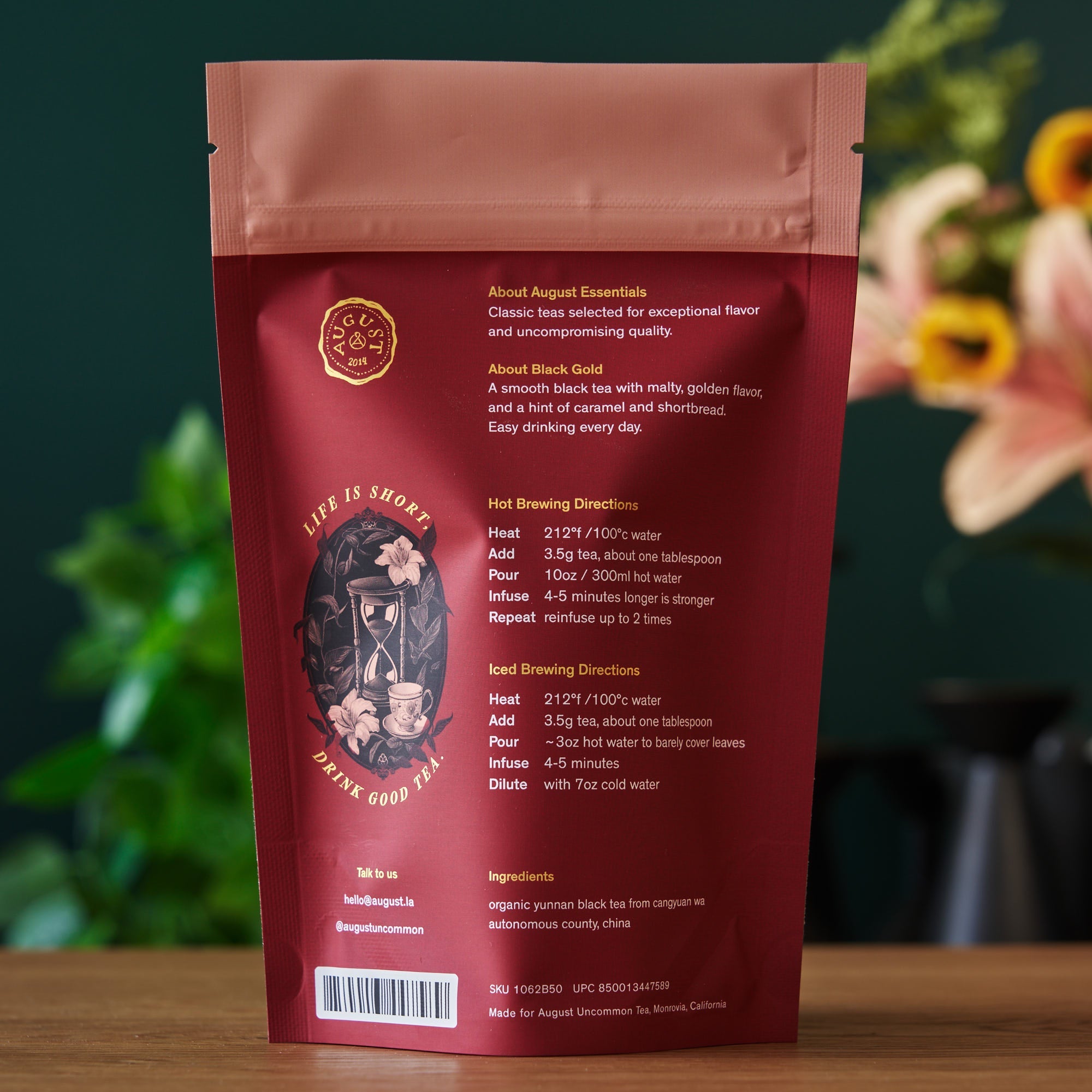 August Essentials Black Gold Black Tea