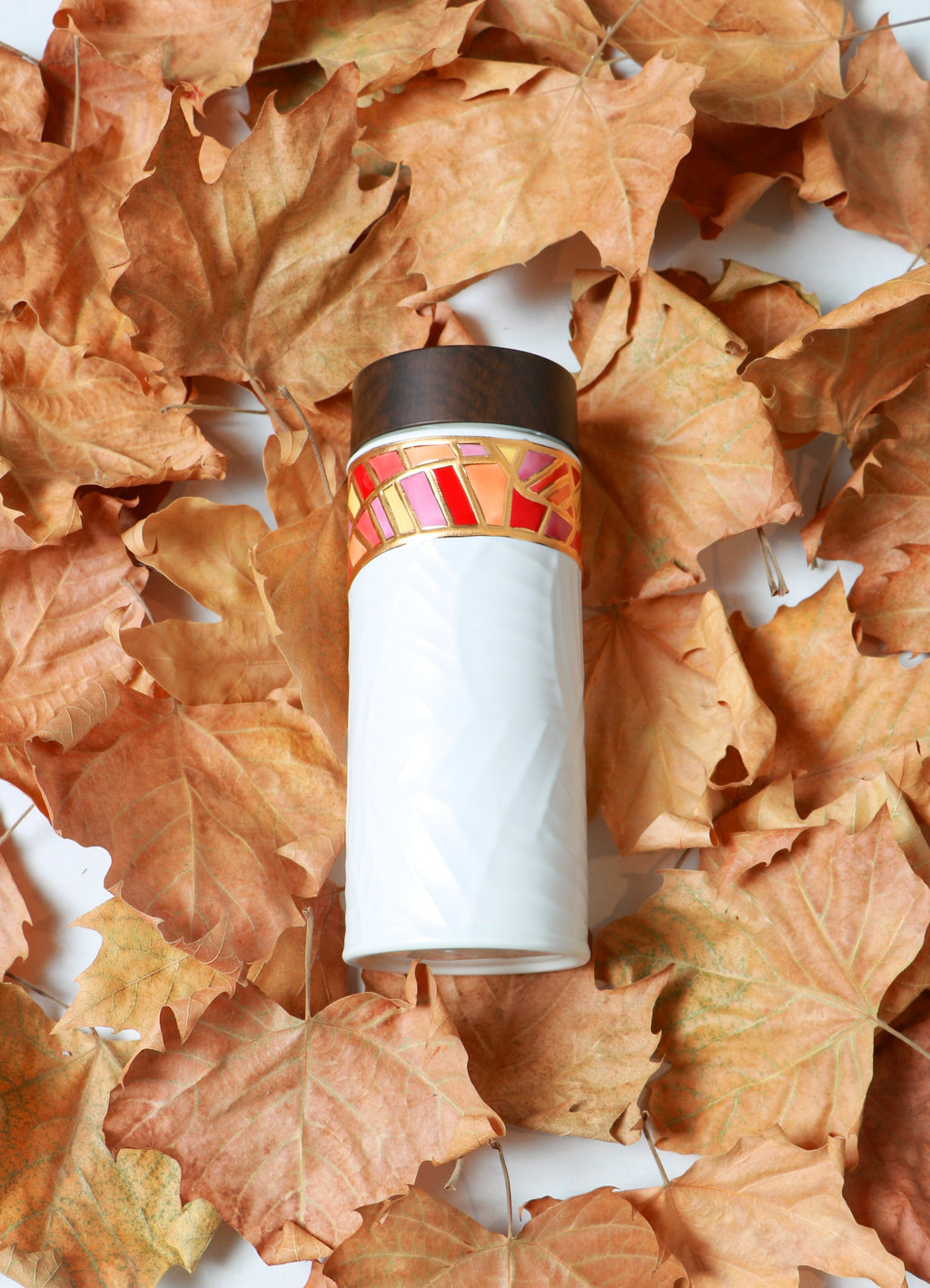 Acera Golden Boughs Tea Tumbler