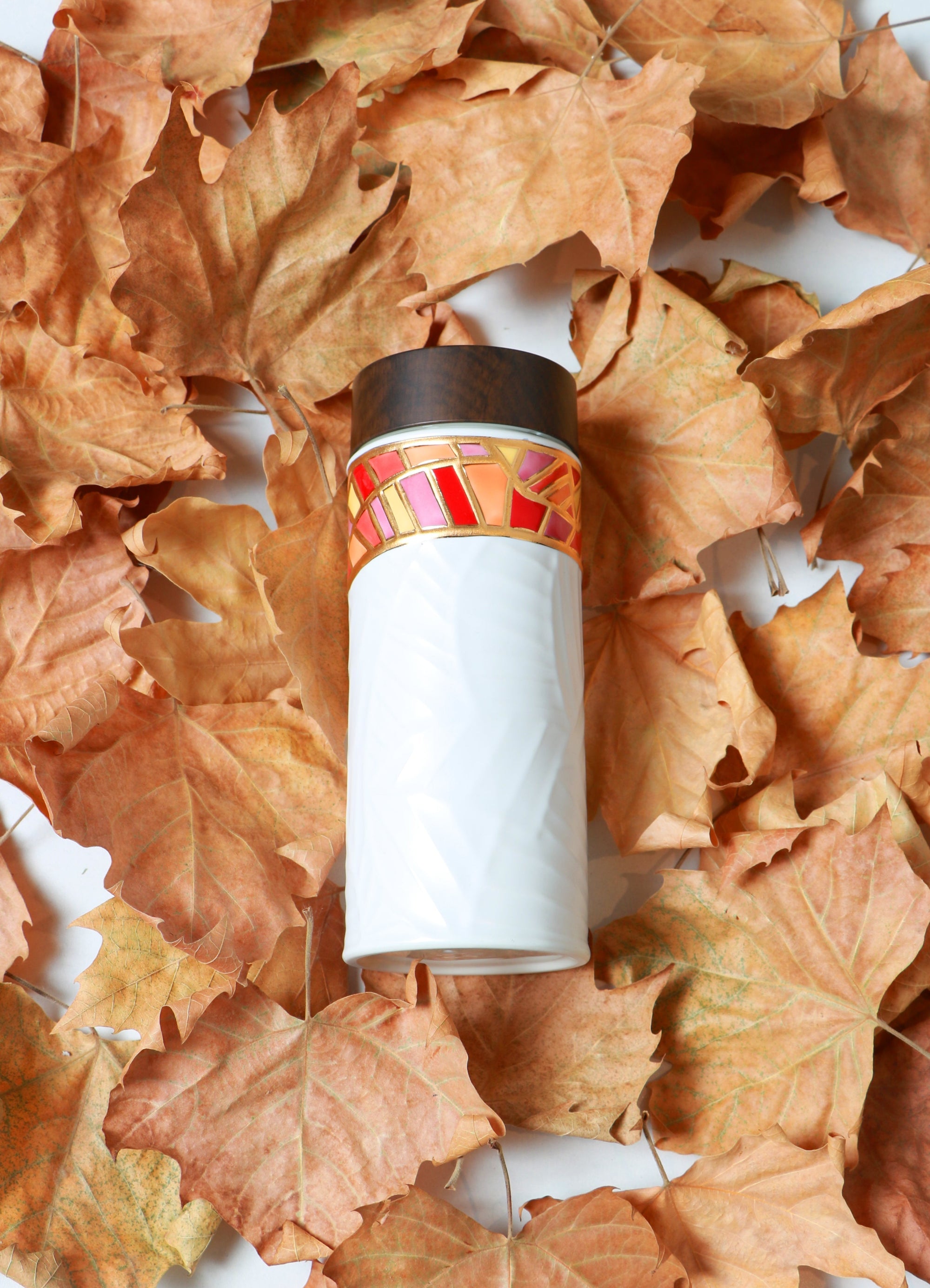 Acera Golden Boughs Tea Tumbler