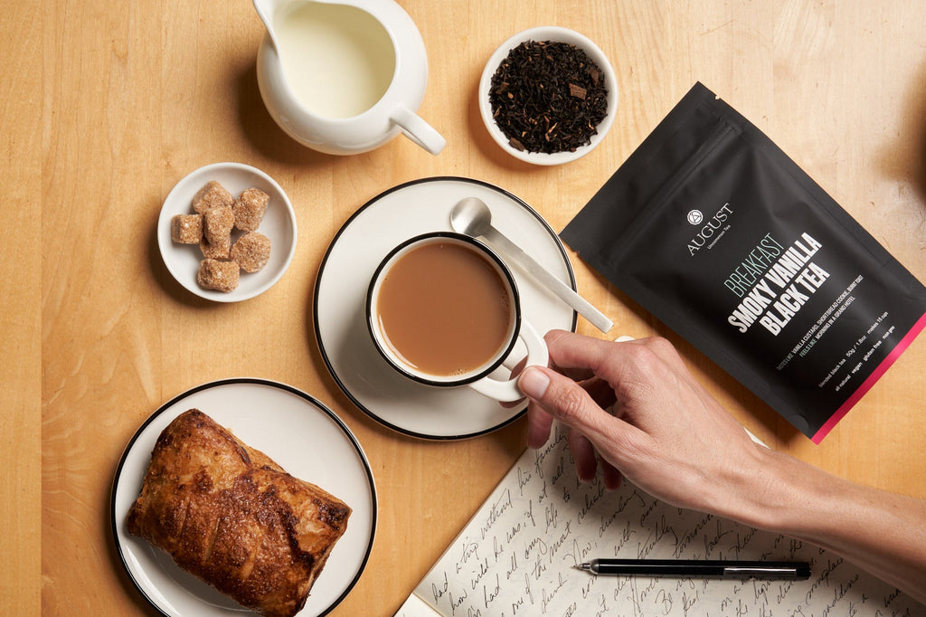 August Breakfast - Smoky Vanilla Black Tea