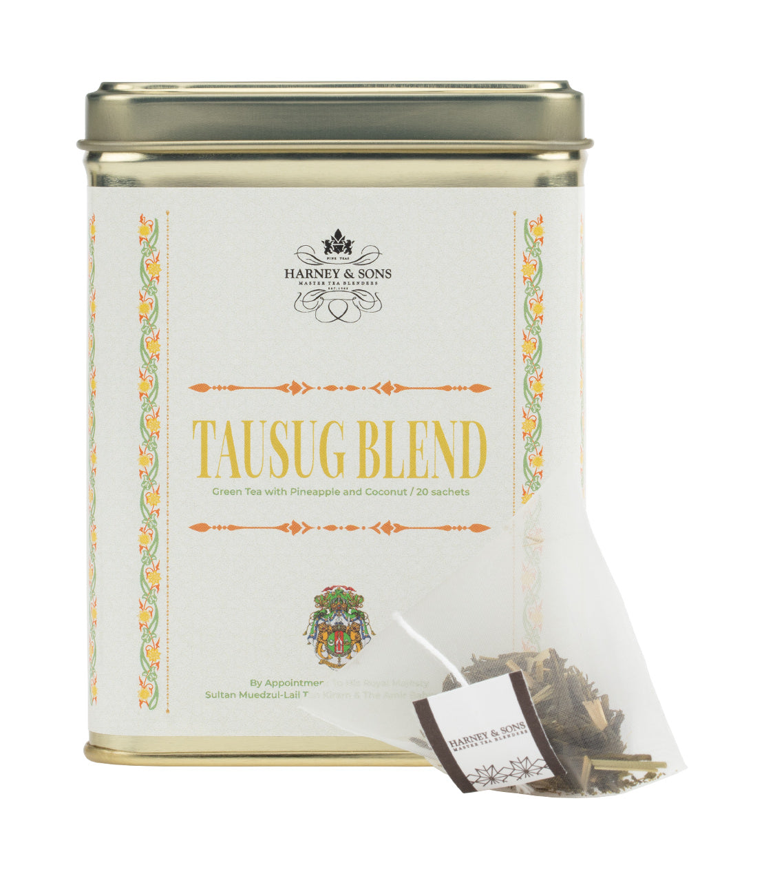 Harney & Sons Tausug Blend, Tin of 20 Sachets
