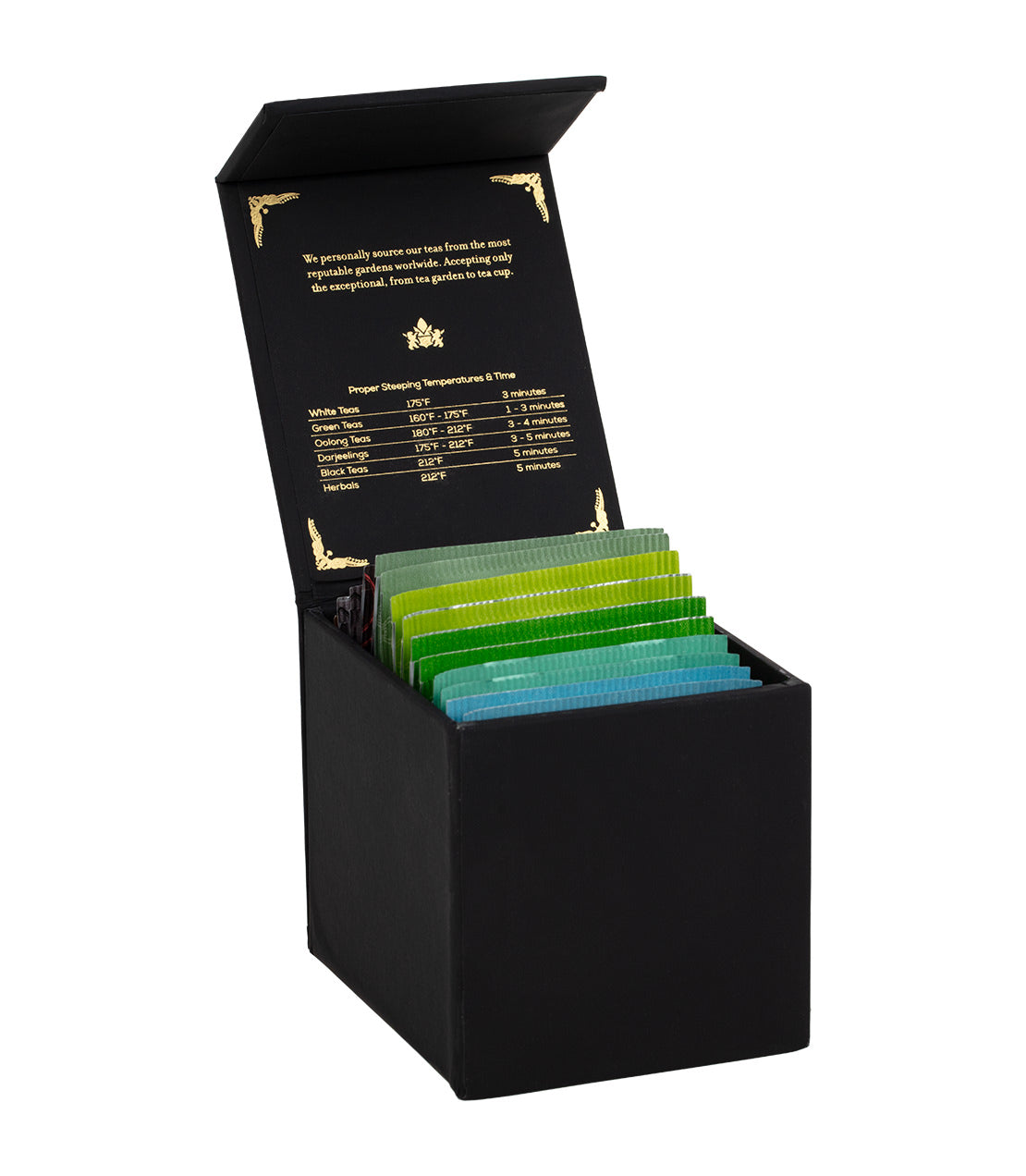 Harney & Sons Harney Heritage – Organic Teabag Sampler Black Box