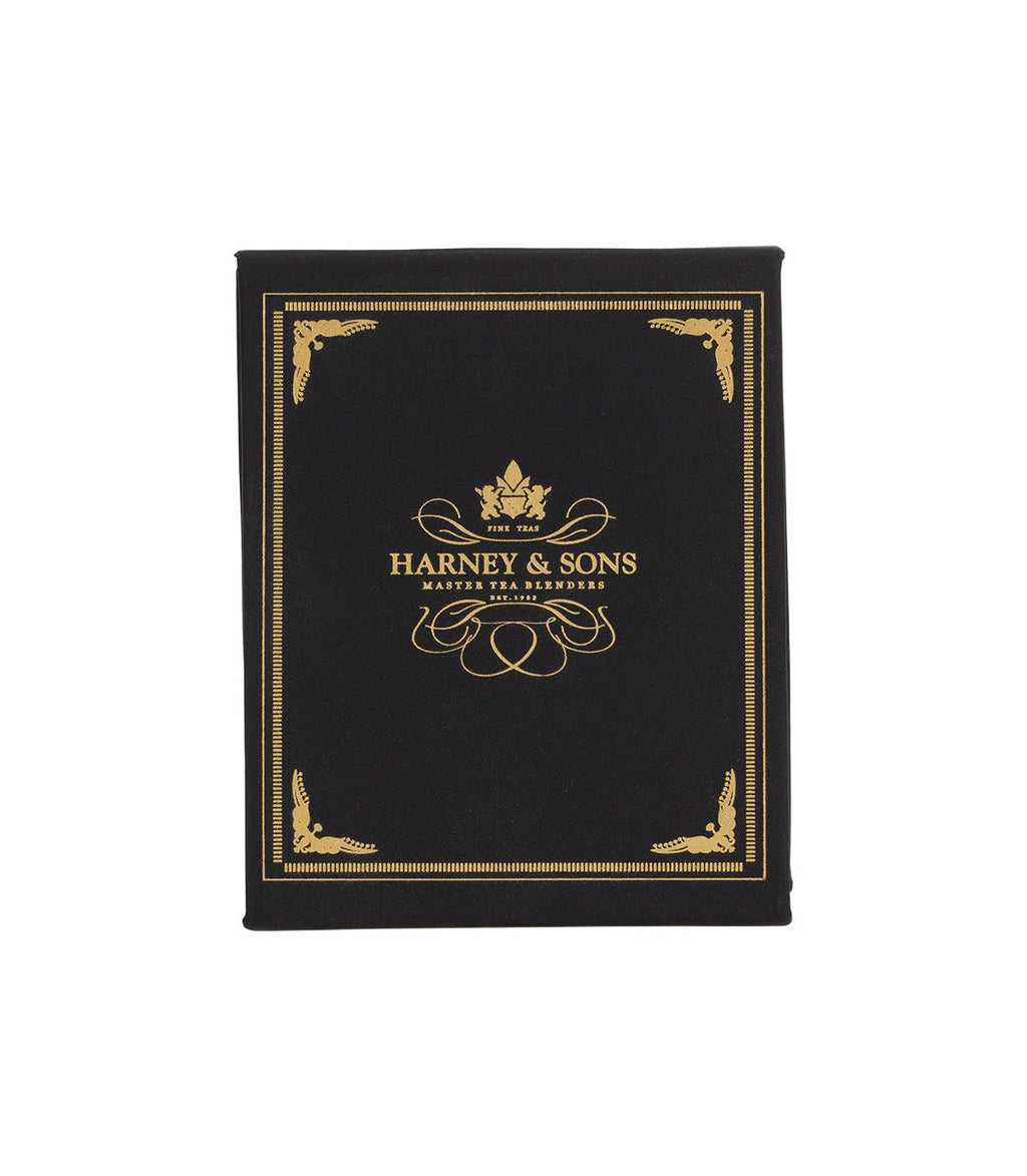 Harney & Sons Harney Heritage – Herbal & Decaf Teabag Sampler Black Box