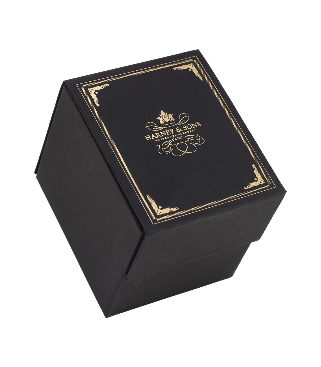 Harney & Sons Harney Heritage – Herbal & Decaf Wrapped Sachet Sampler Black Box