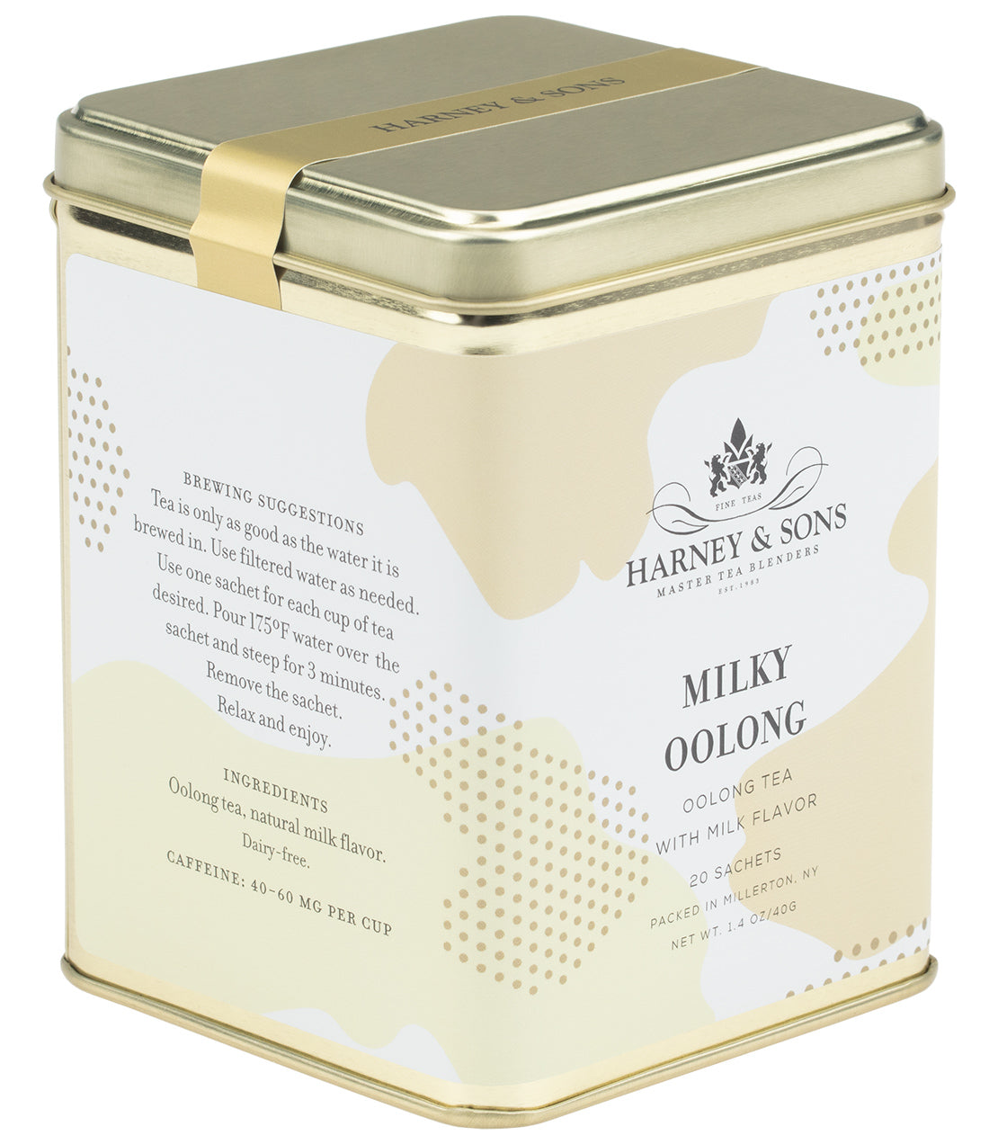 Harney & Sons Milky Oolong, Tin of 20 Sachets