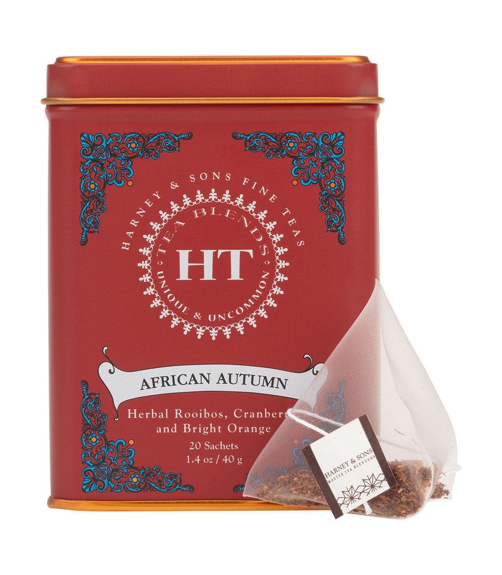 Harney & Sons African Autumn, HT Tin of 20 Sachets