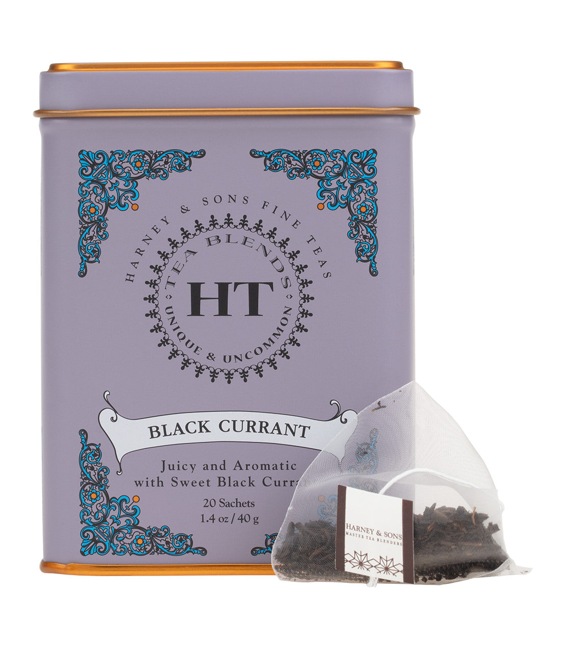 Harney & Sons Black Currant, HT Tin of 20 Sachets