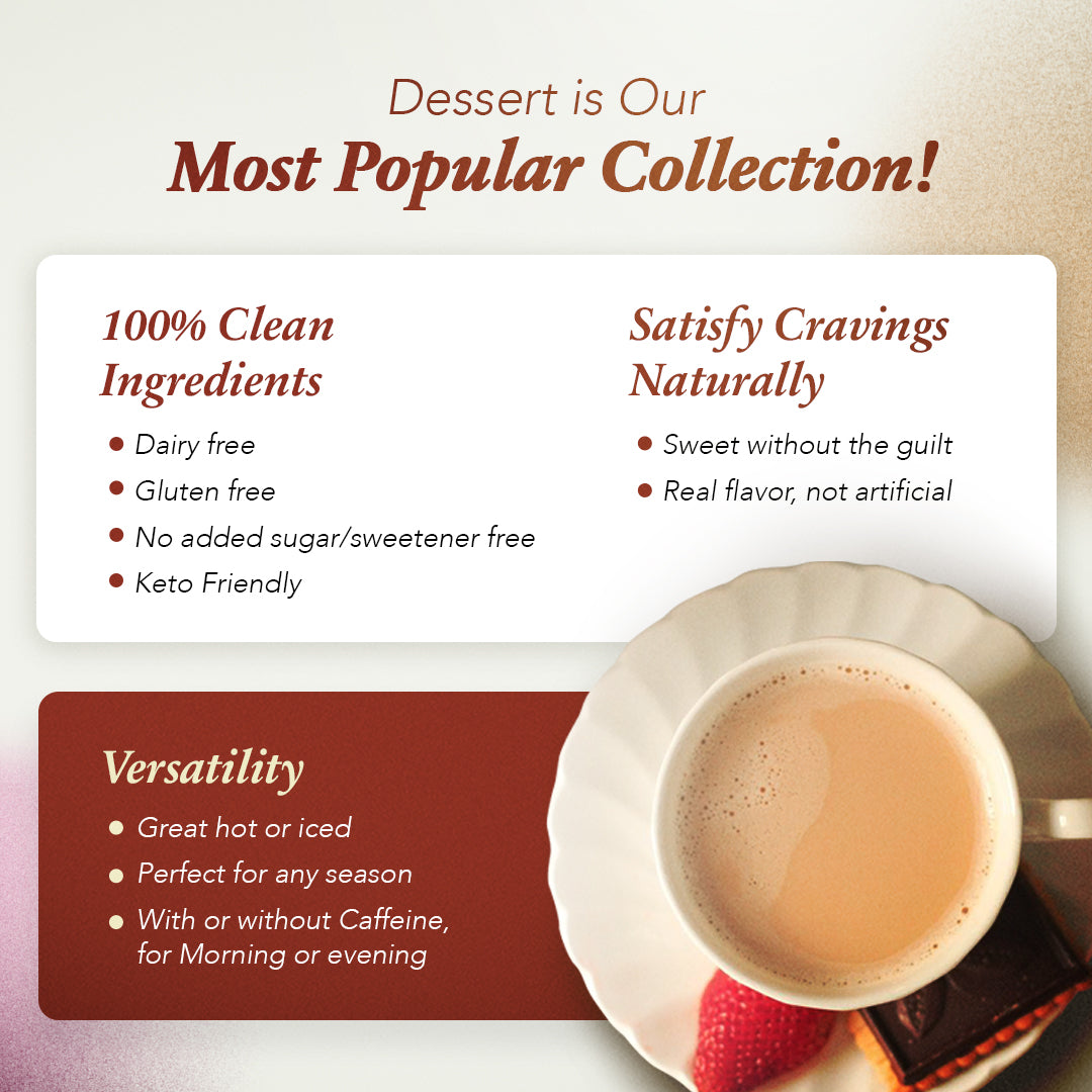 Plum Deluxe White Chocolate Peppermint Herbal Tea