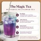 Plum Deluxe Butterfly Effect Green/White Tea (Mango / Peach)