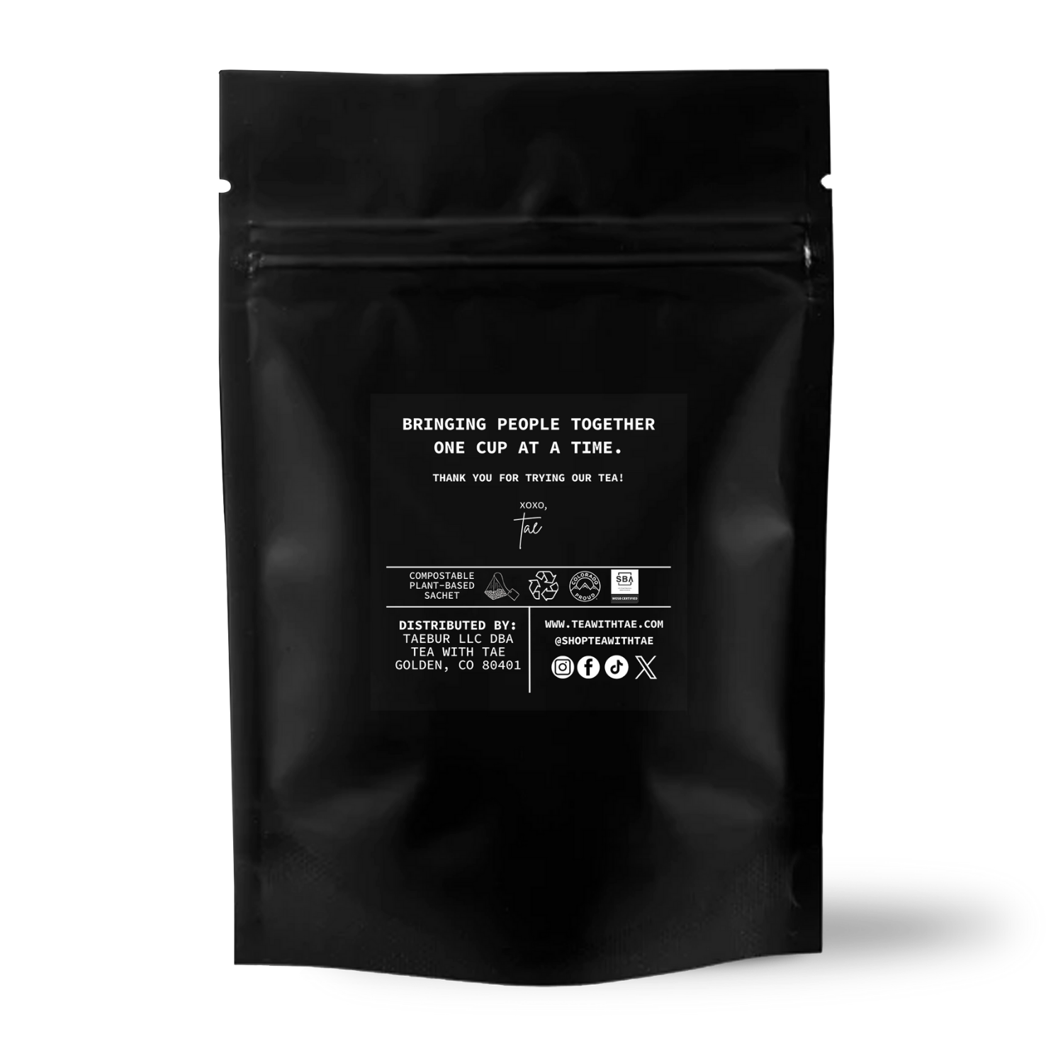 Tea with Tae Rooibos 5ct. Pouch