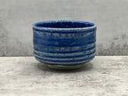 Inoue Tea Ranyu Blue Mino-yaki Chawan - Japanese Matcha Bowl