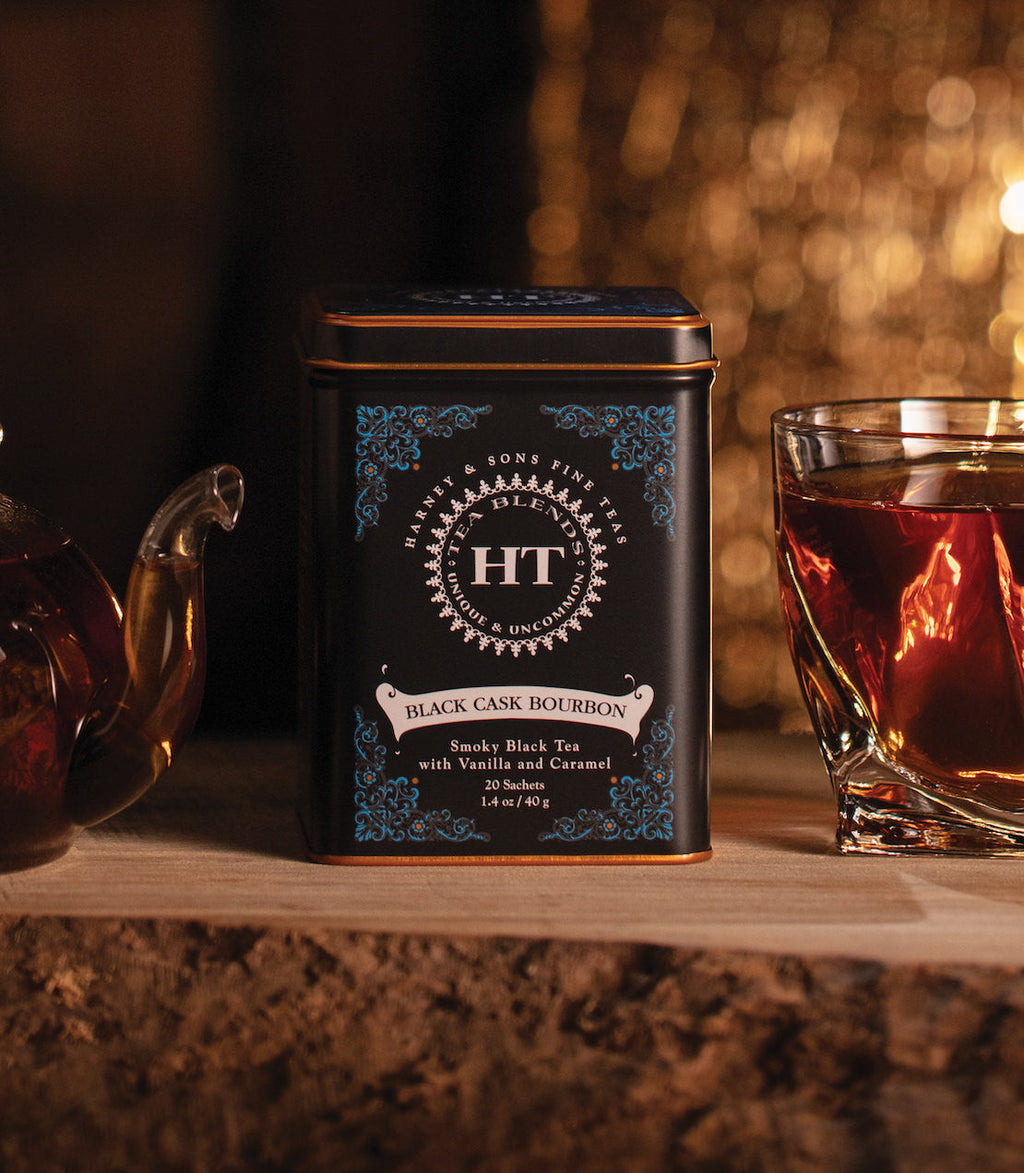 Harney & Sons Black Cask Bourbon, HT Tin of 20 Sachets