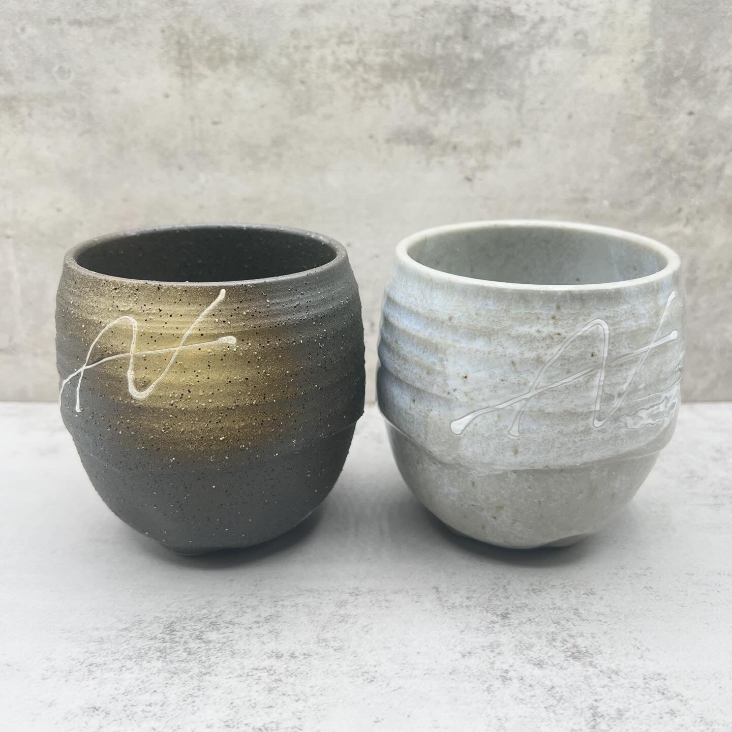 Inoue Tea Ishin Iga Mino-yaki Yunomi - Thumbnail 2